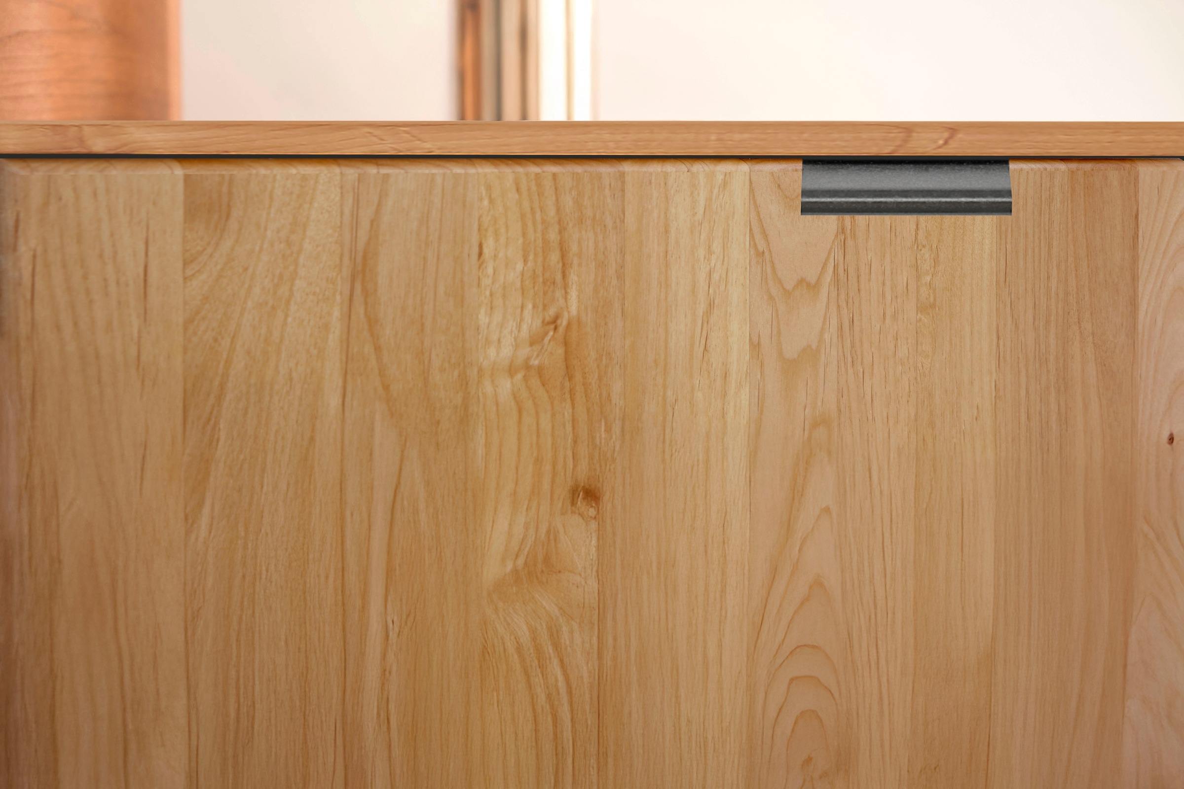 WIEMANN Commode combinée »Cardiff Sideboard, Wäscheschrank, teilmassiv Erle, mit Schubladen« Kommode 120x86x43 cm, braun, mit Dämpfung, MADE IN GERMANY,  verschiedenen Ausführungen, inklusive Einlegeboden