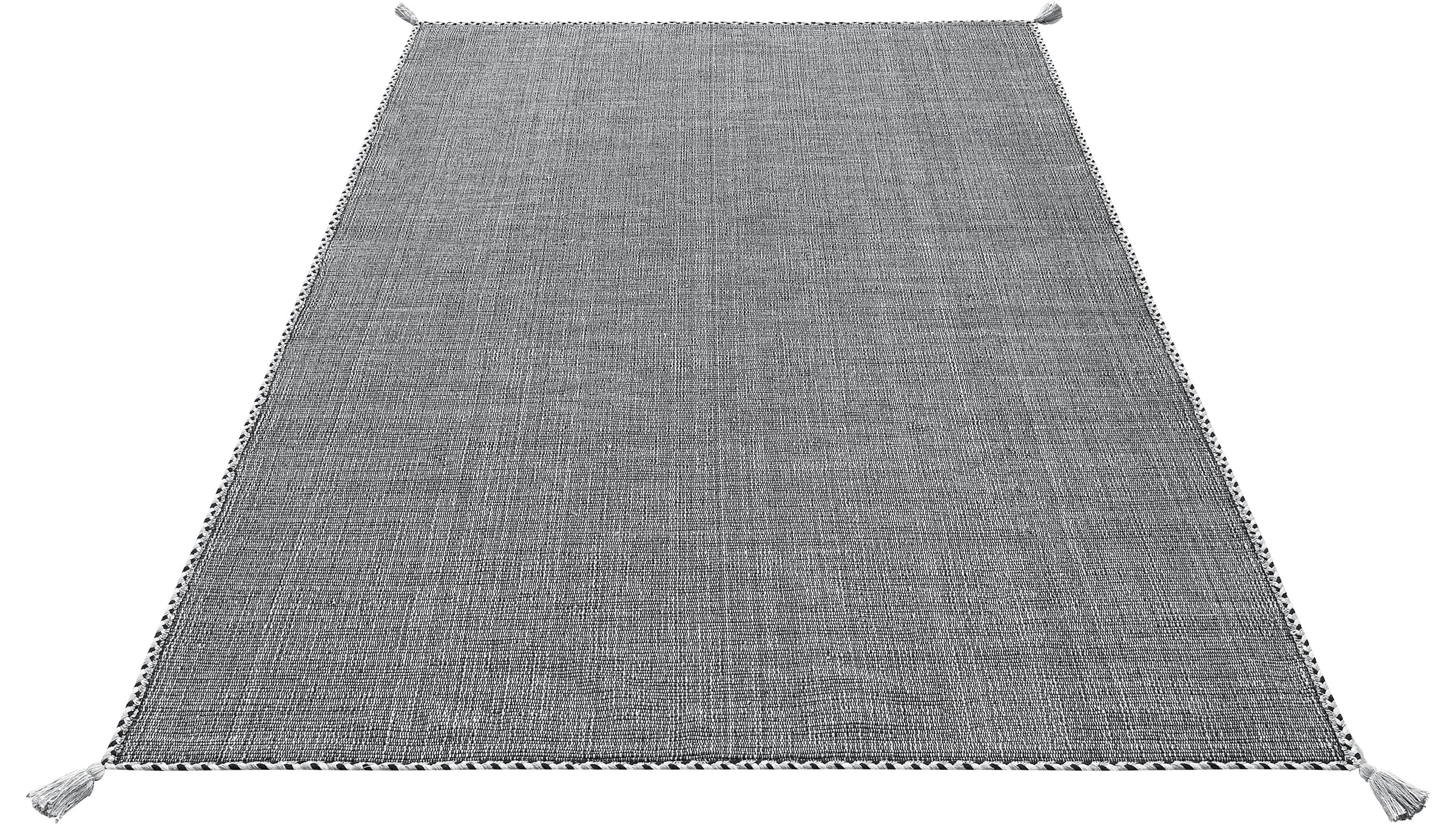 Image of Theko Exklusiv Teppich »Micol«, rechteckig, 3 mm Höhe, Handweb Teppich, reine Baumwolle, handgewebt, Wendeteppich mit Fransen, ideal im Wohnzimmer & Schlafzimmer bei Ackermann Versand Schweiz