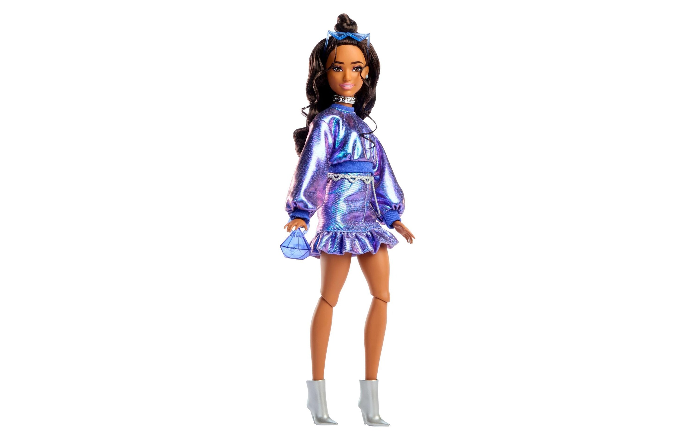 Barbie Anziehpuppe »Deluxe Style Blue Sweater«