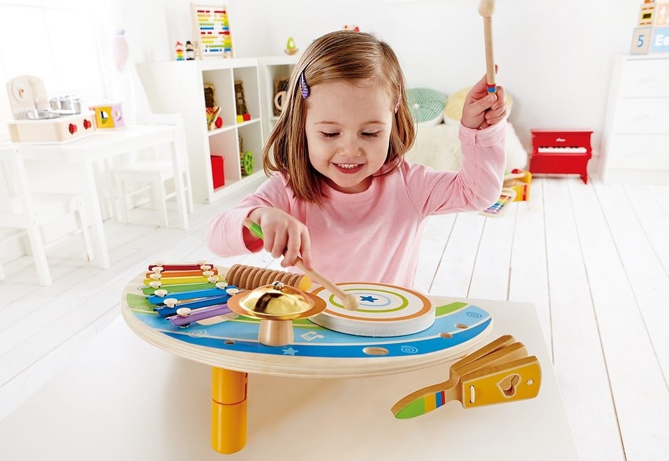 Hape Spielzeug-Musikinstrument »Xylophon«, Xylophon und Hammerspiel