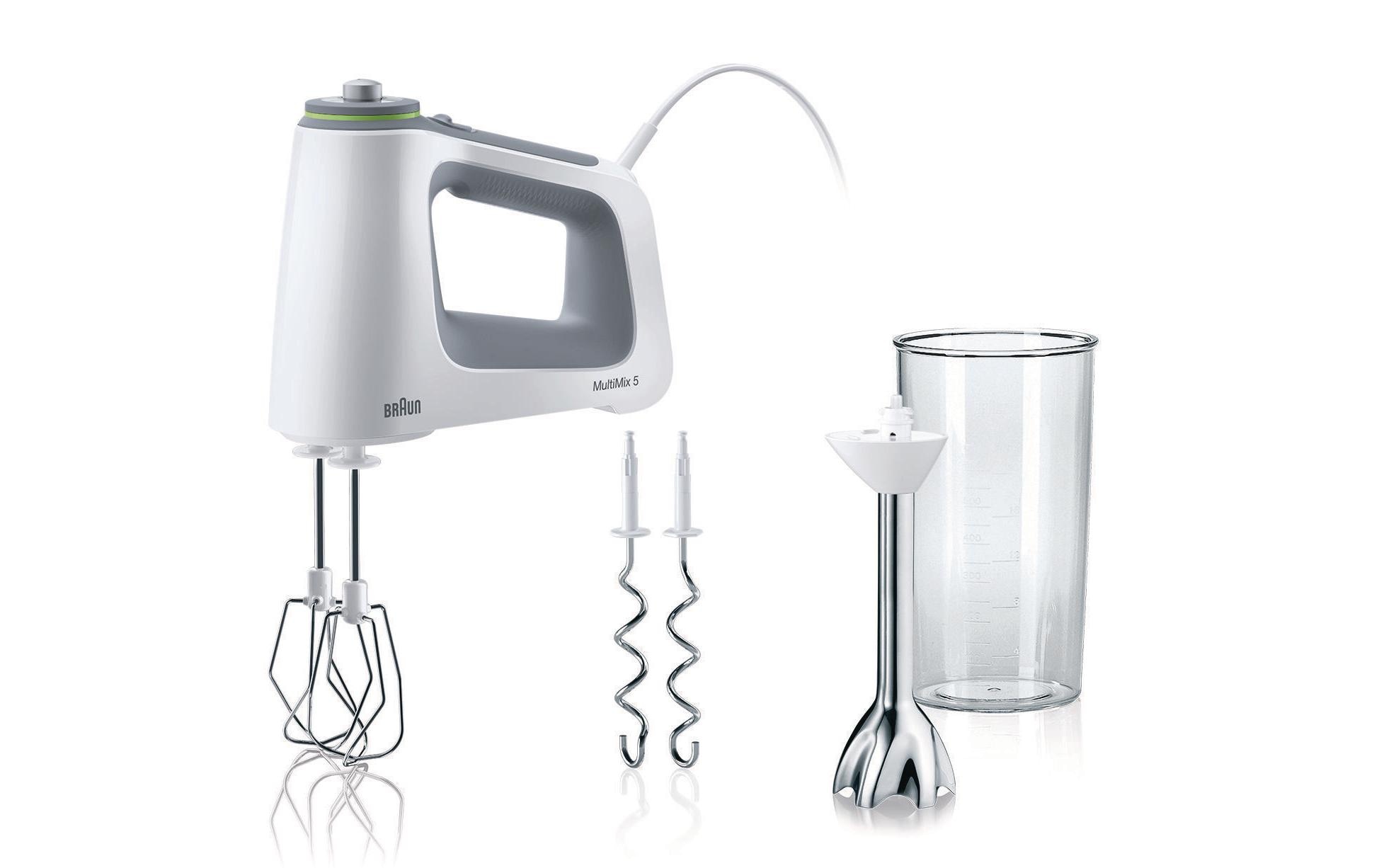 Handmixer »MultiMix 5 HM5107WH Weiss, Grau«, 750 W