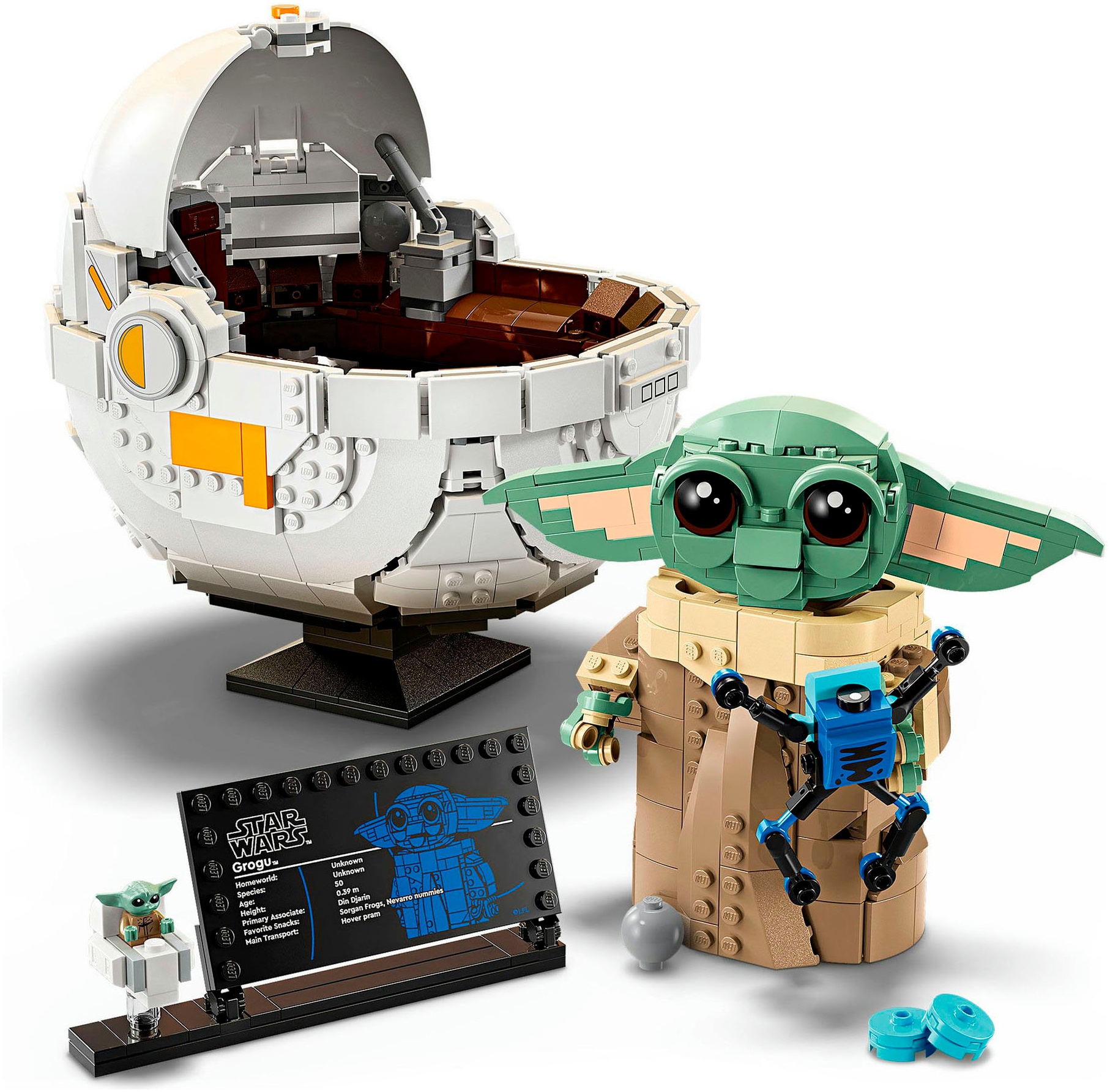 LEGO® Pions de construction »Grogu™ in seiner Repulsorwiege (75403), LEGO Star Wars« Made in Europe