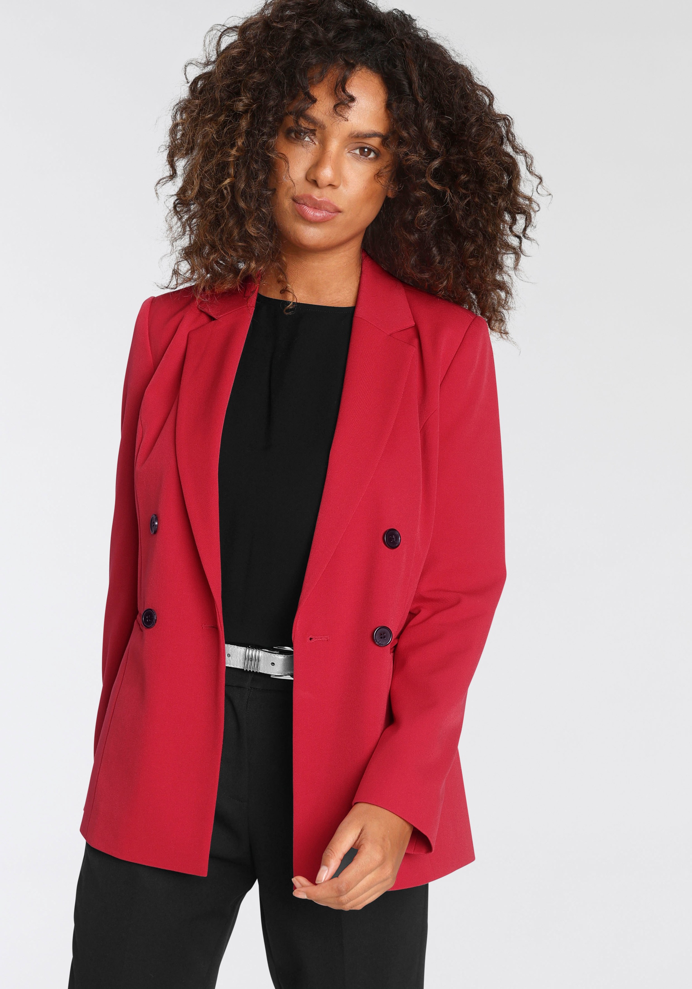 Image of Tamaris Jackenblazer, mit doppelter Knopfleiste bei Ackermann Versand Schweiz