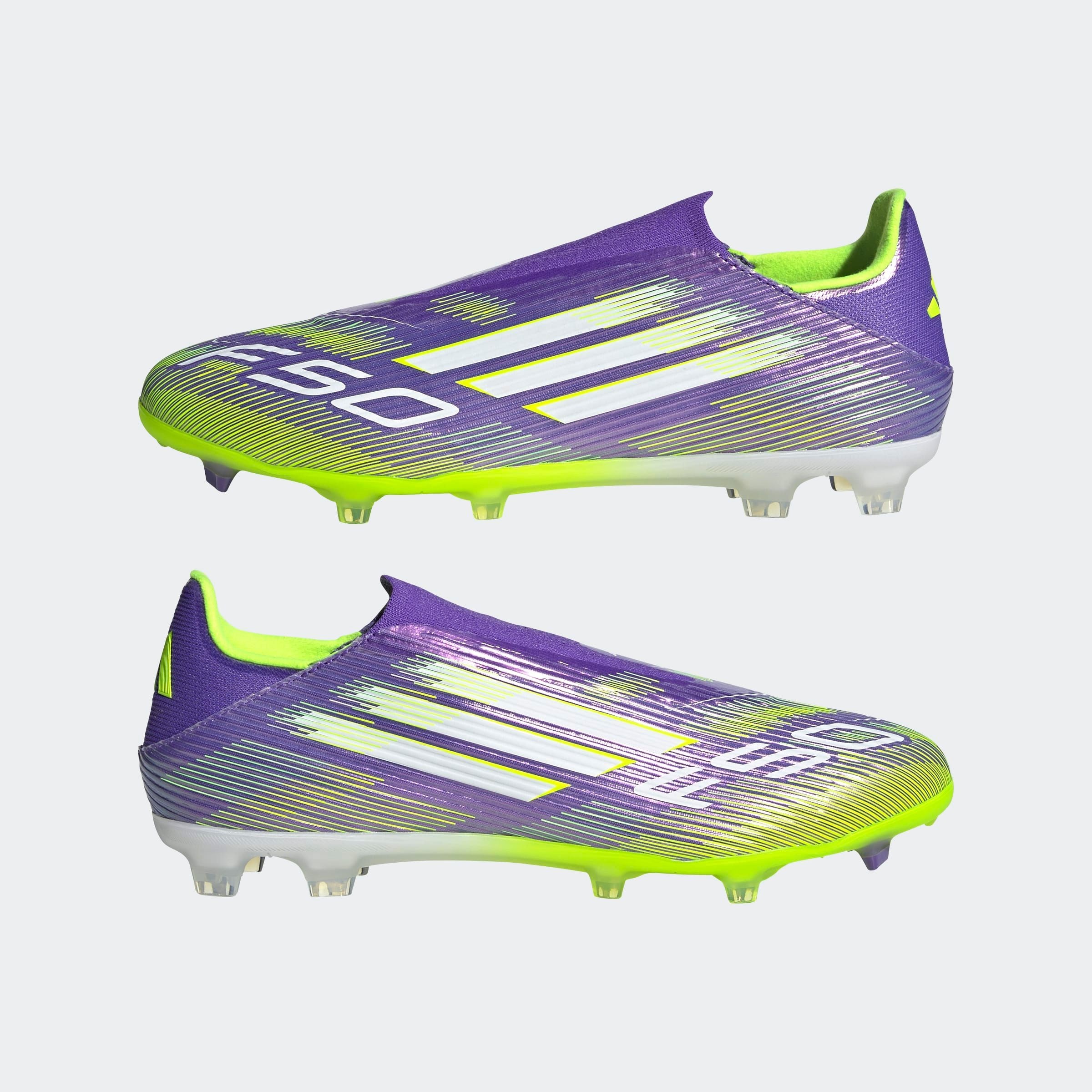 adidas Performance Fussballschuh »F50 LEAGUE LACELESS FIRM/MULTI-GROUND BOOTS«, geeignet für Rasen- und Kunstrasenplätze