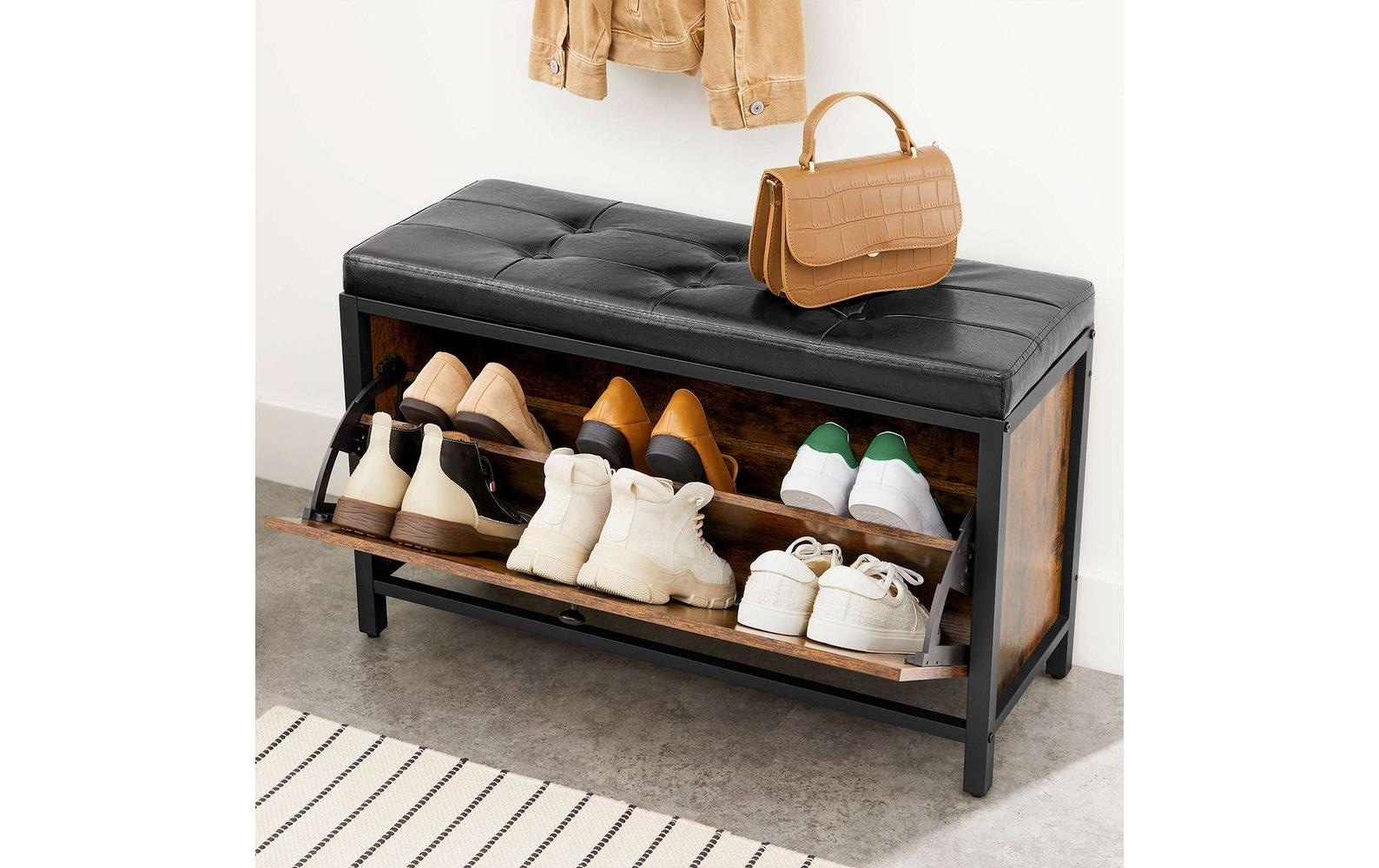 VASAGLE Schuhschrank »80 x 51 cm, Braun«