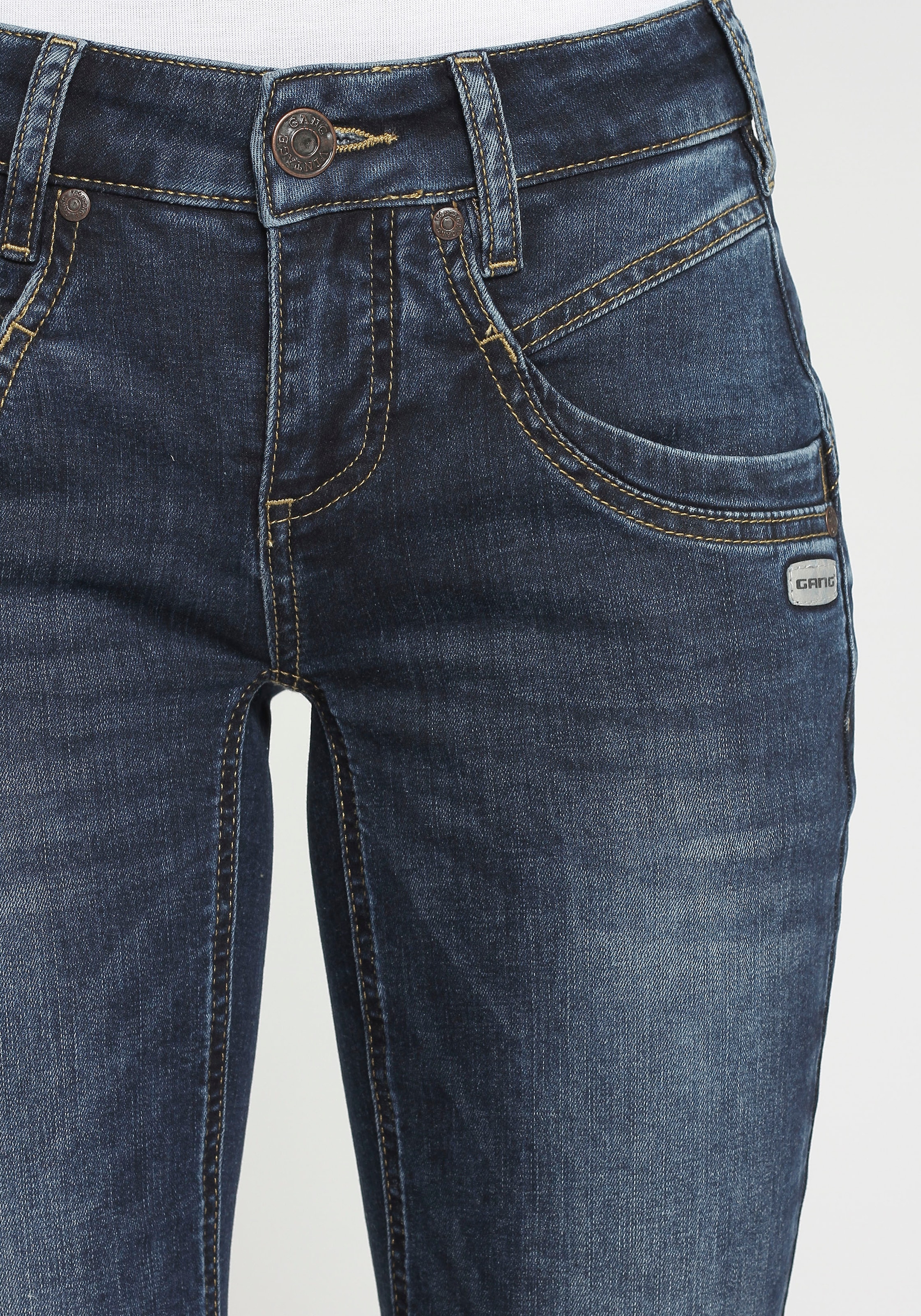 versandkostenfrei Slim-fit-Jeans mit Formstabilität Bewegungsfreiheit ♕ auf grosser GANG »94JOJO«,