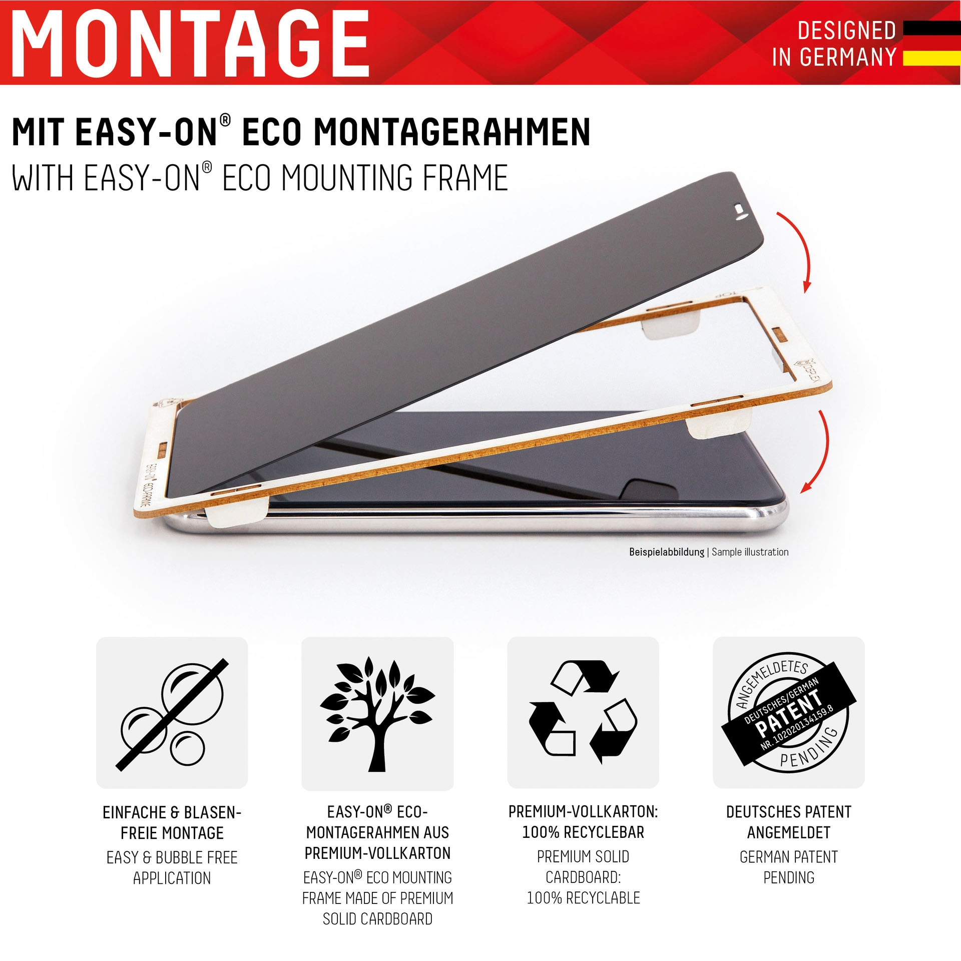 Displex Displayschutzglas »Privacy Glass FC - iPhone 14«, für Apple iPhone 13/13 Pro-Apple iPhone 14-Apple iPhone 16e