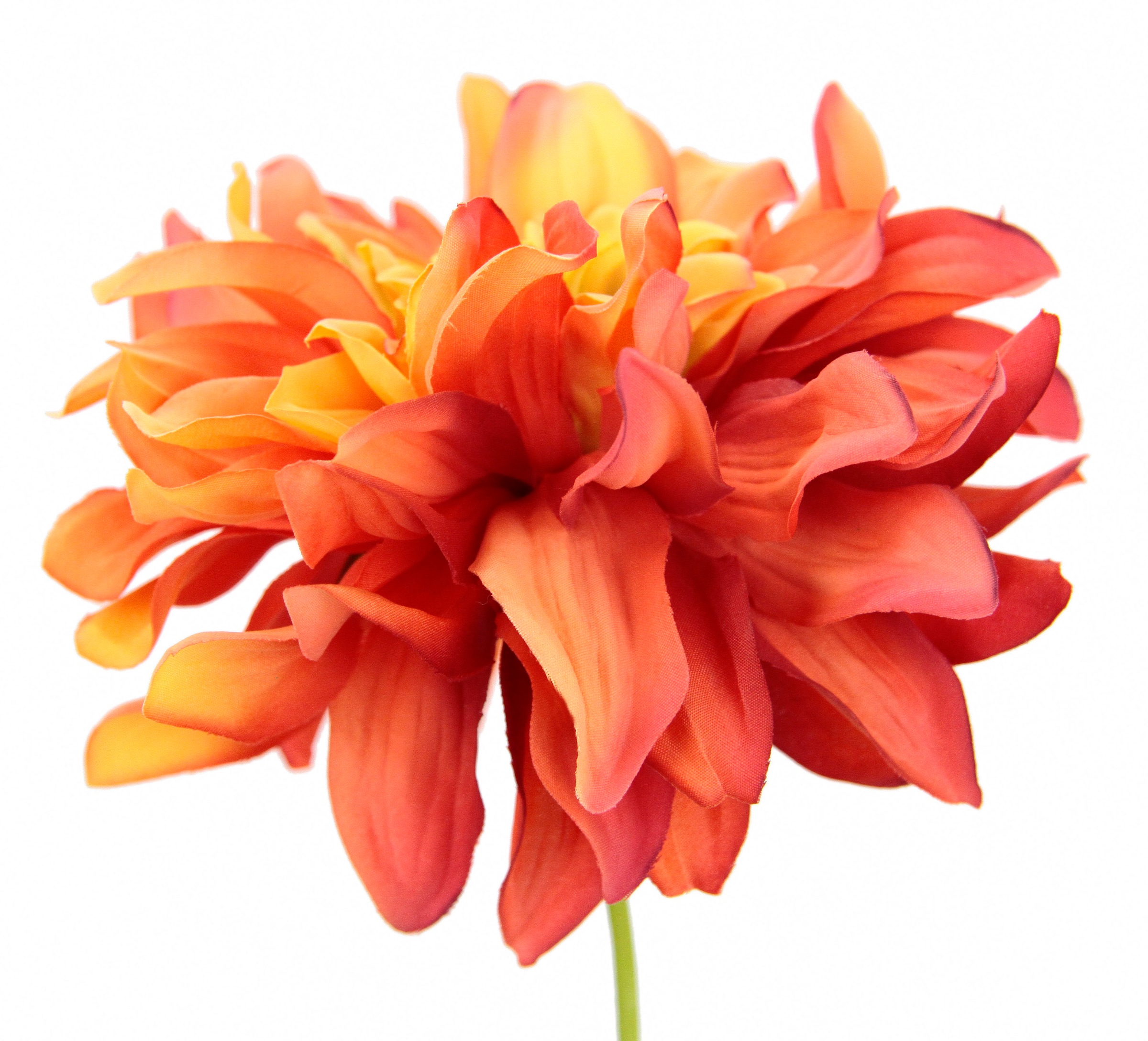 I.GE.A. Fleur artificielle »Dahlie« Einzelblume, Stielblume, 3er Set