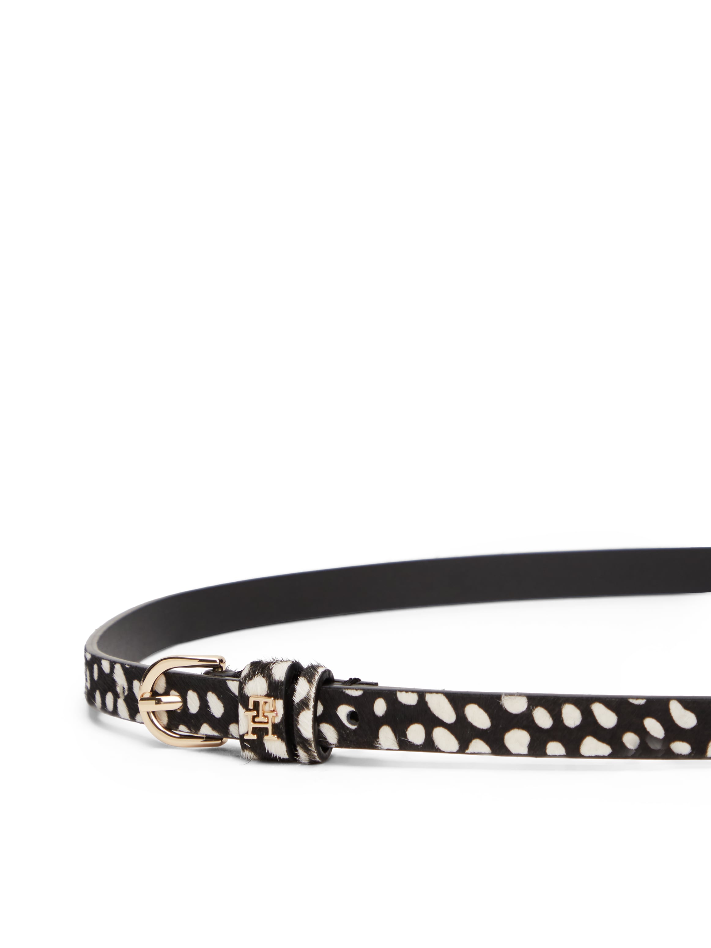 Tommy Hilfiger Ceinture en cuir »ESSENTIAL EFFORTLESS« avec imprimé cerf