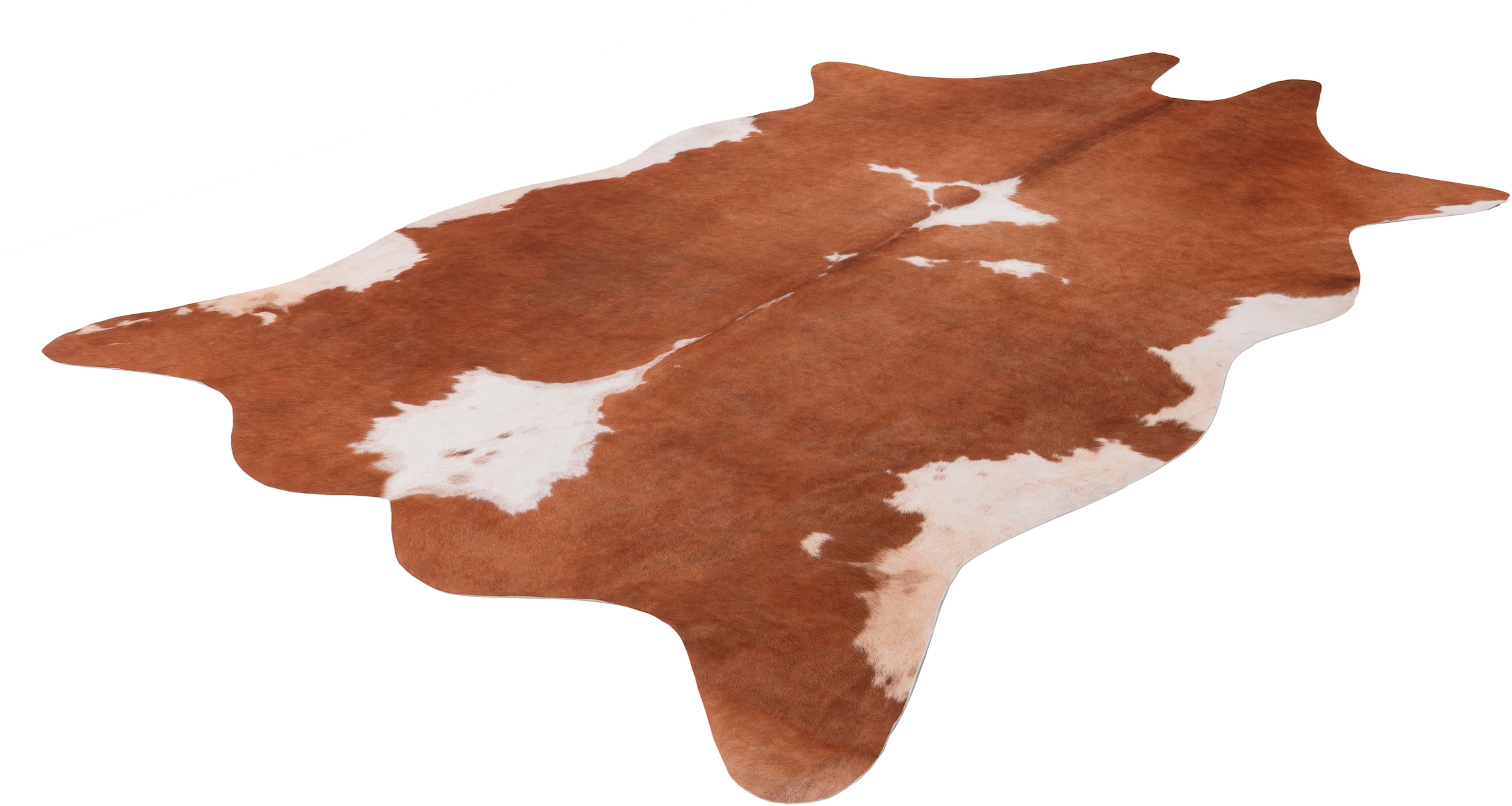 Image of Obsession Fellteppich »my Toledo 195«, fellförmig, 5 mm Höhe, Kunstfell, gedruckte Kuhfell-Optik, ideal im Wohnzimmer & Schlafzimmer bei Ackermann Versand Schweiz