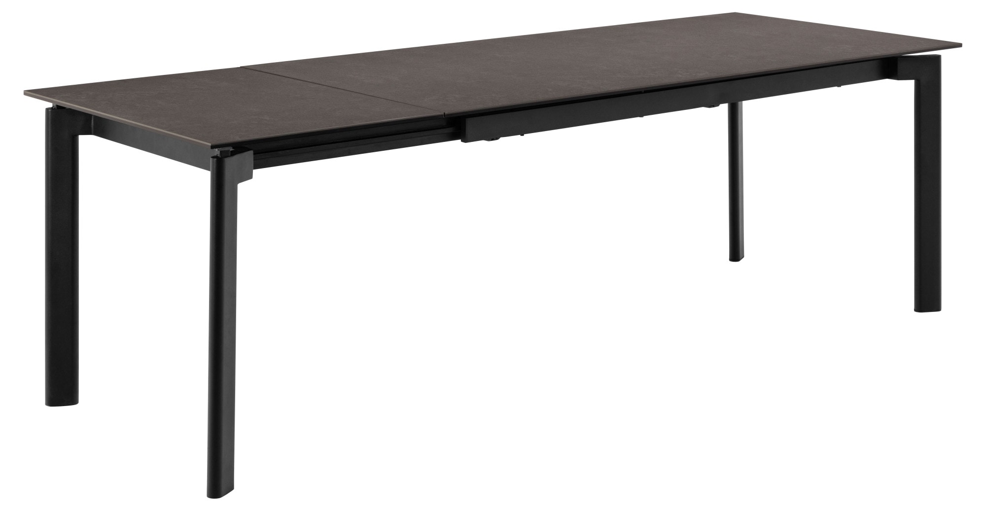 Image of ACTONA GROUP Esstisch "Palermo, Tisch, Speisetisch" Tisch, schwarz,180/240x90x76cm