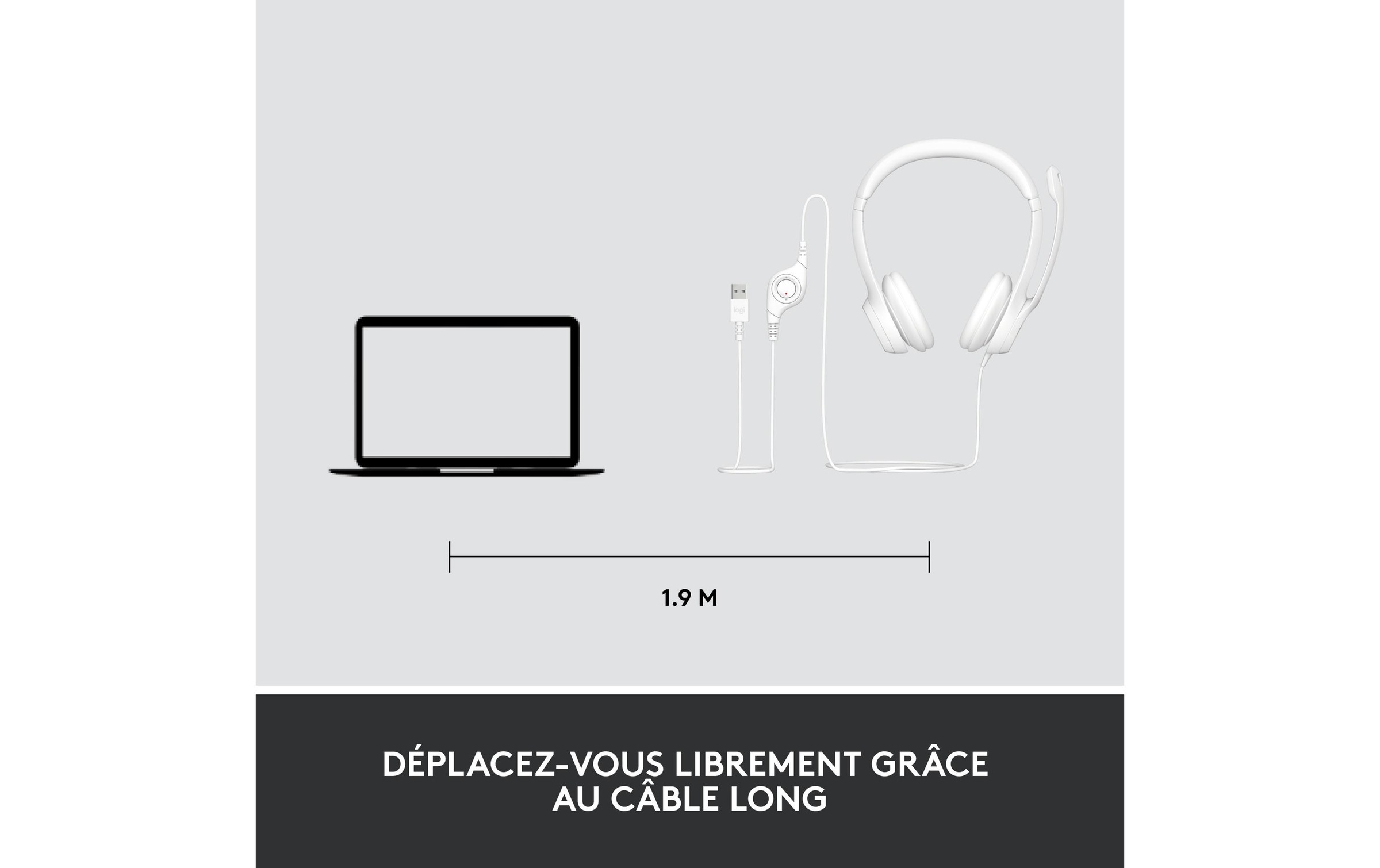 Logitech Headset »H390 USB Stereo«