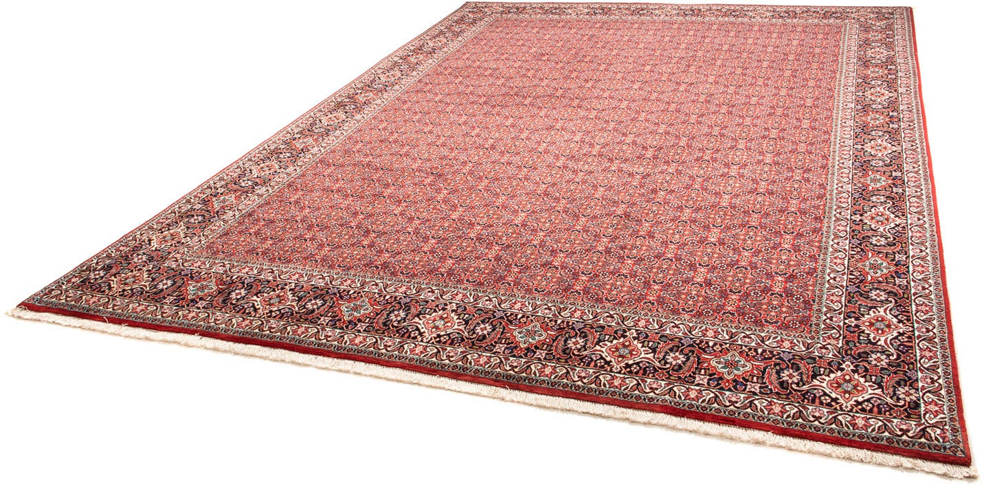 Image of morgenland Orientteppich »Perser - Bidjar - 347 x 248 cm - rot«, rechteckig, 15 mm Höhe, Wohnzimmer, Handgeknüpft, Einzelstück mit Zertifikat bei Ackermann Versand Schweiz