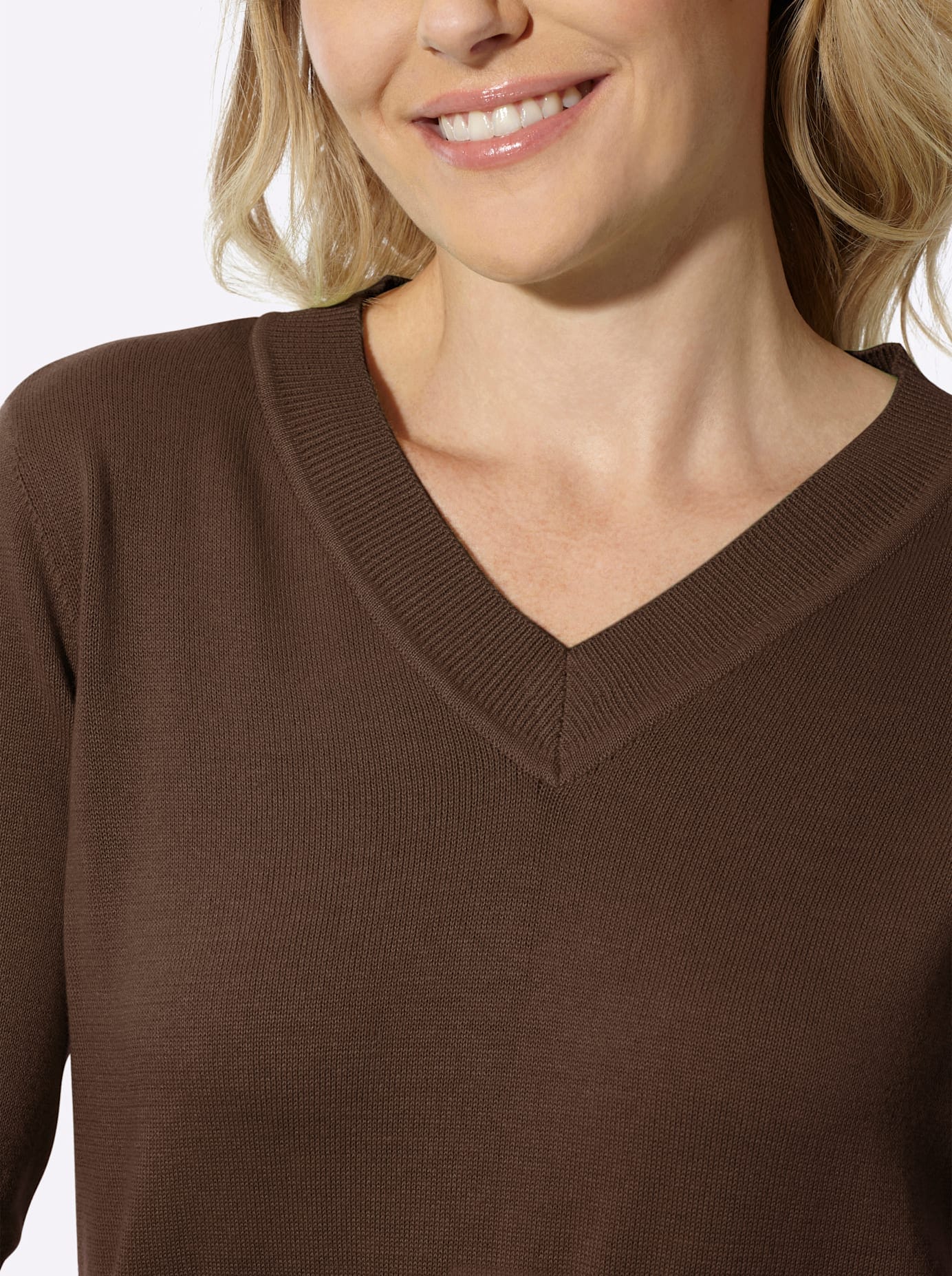 Classic Basics V-Ausschnitt-Pullover »V-Ausschnitt-Pullover«