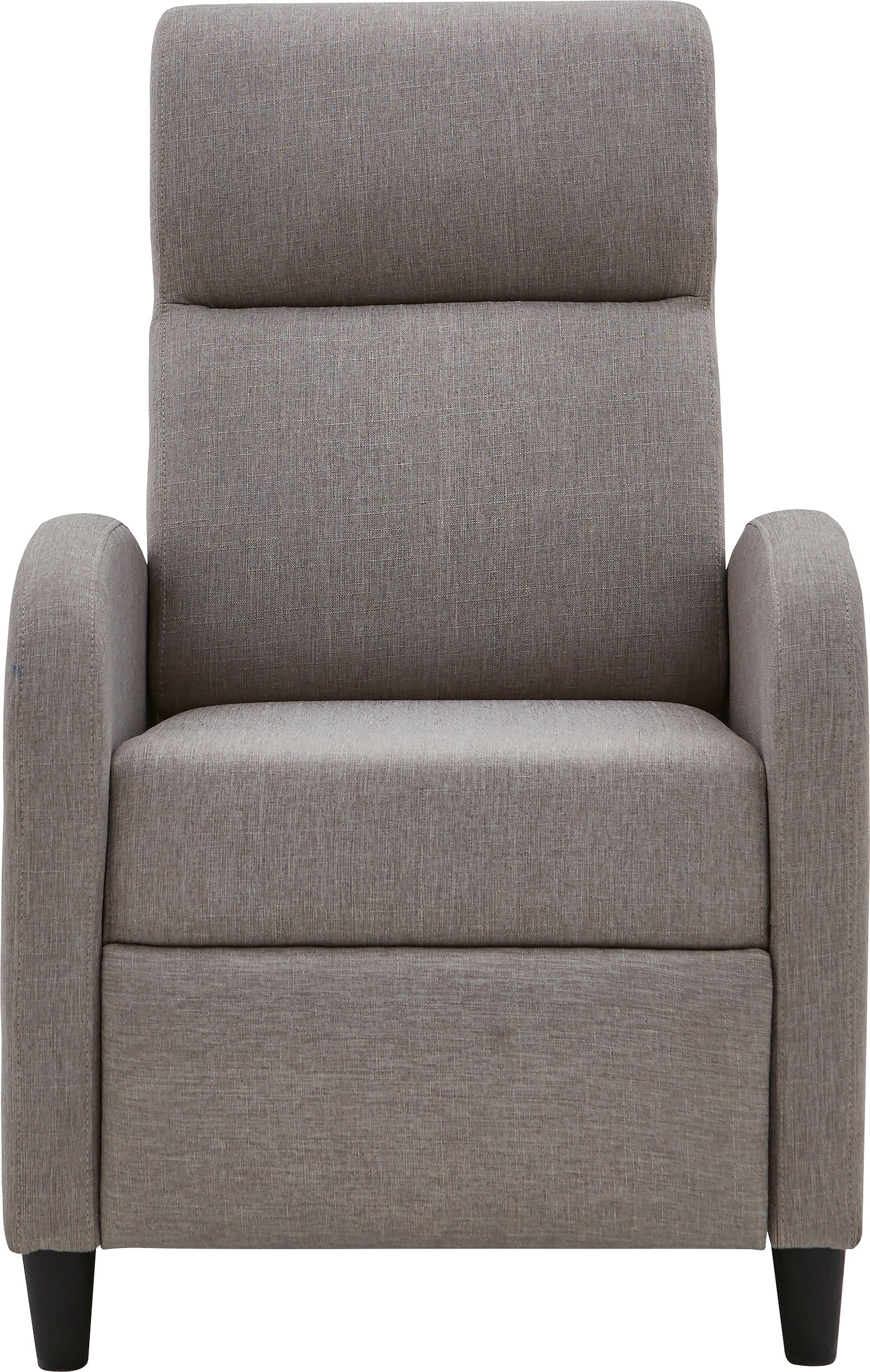 ATLANTIC home collection Relaxsessel »Tom«, mit Relaxfunktion, inklusive seitlicher Tasche