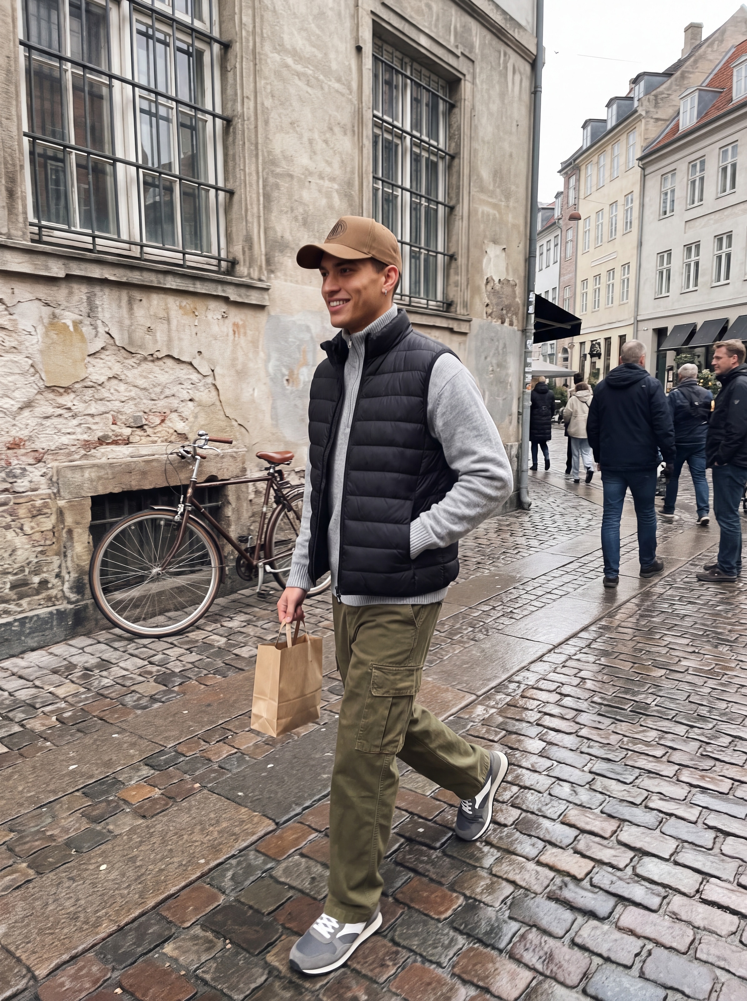 Jack & Jones Gilet matelassé »JJEBERG LIGHT DOWN BODYWARMER NOOS« fibre synthétique, coupe régulière
