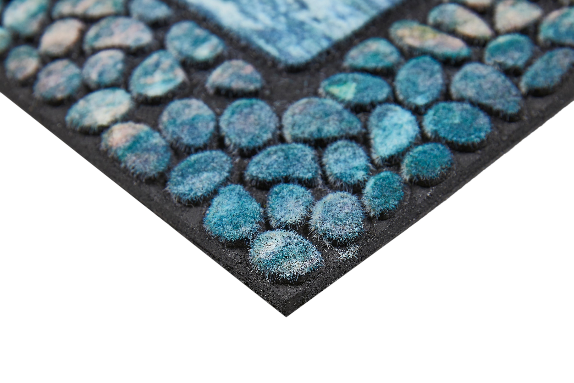 Andiamo Stufenmatte »Outdoor, 2er Set«, rechteckig, 6 mm Höhe, Outdoor-Stufenmatten, Stein Motiv, Gartenbereich, Aussenbereich