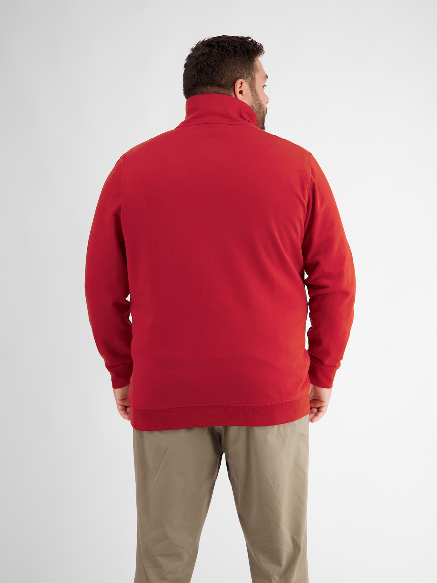 LERROS Sweatshirt »Sweat-Troyer mit Steppnähten«
