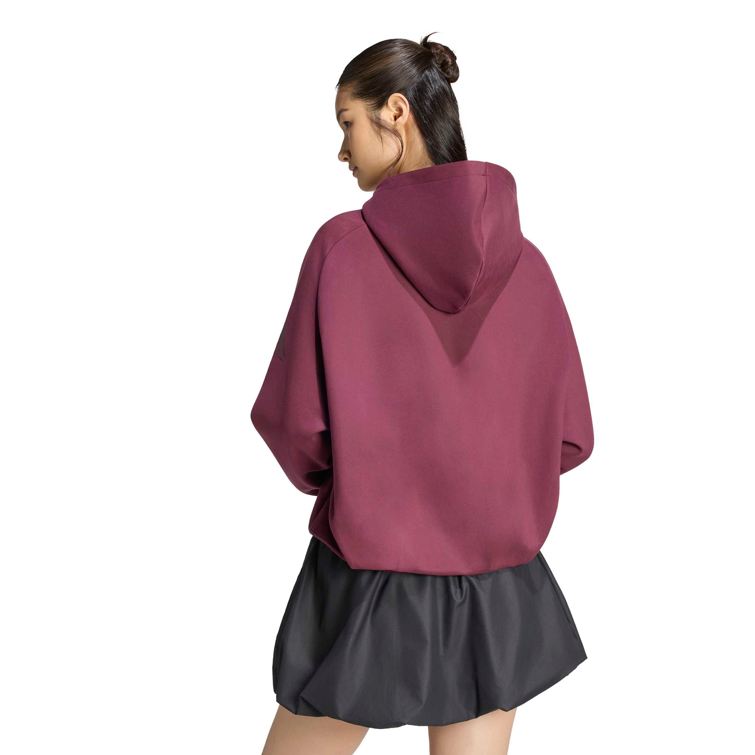adidas Sportswear Sweat à capuche »SOFT LUX WINTER KNIT HOODIE«, style sportif, avec capuche, sans fermeture
