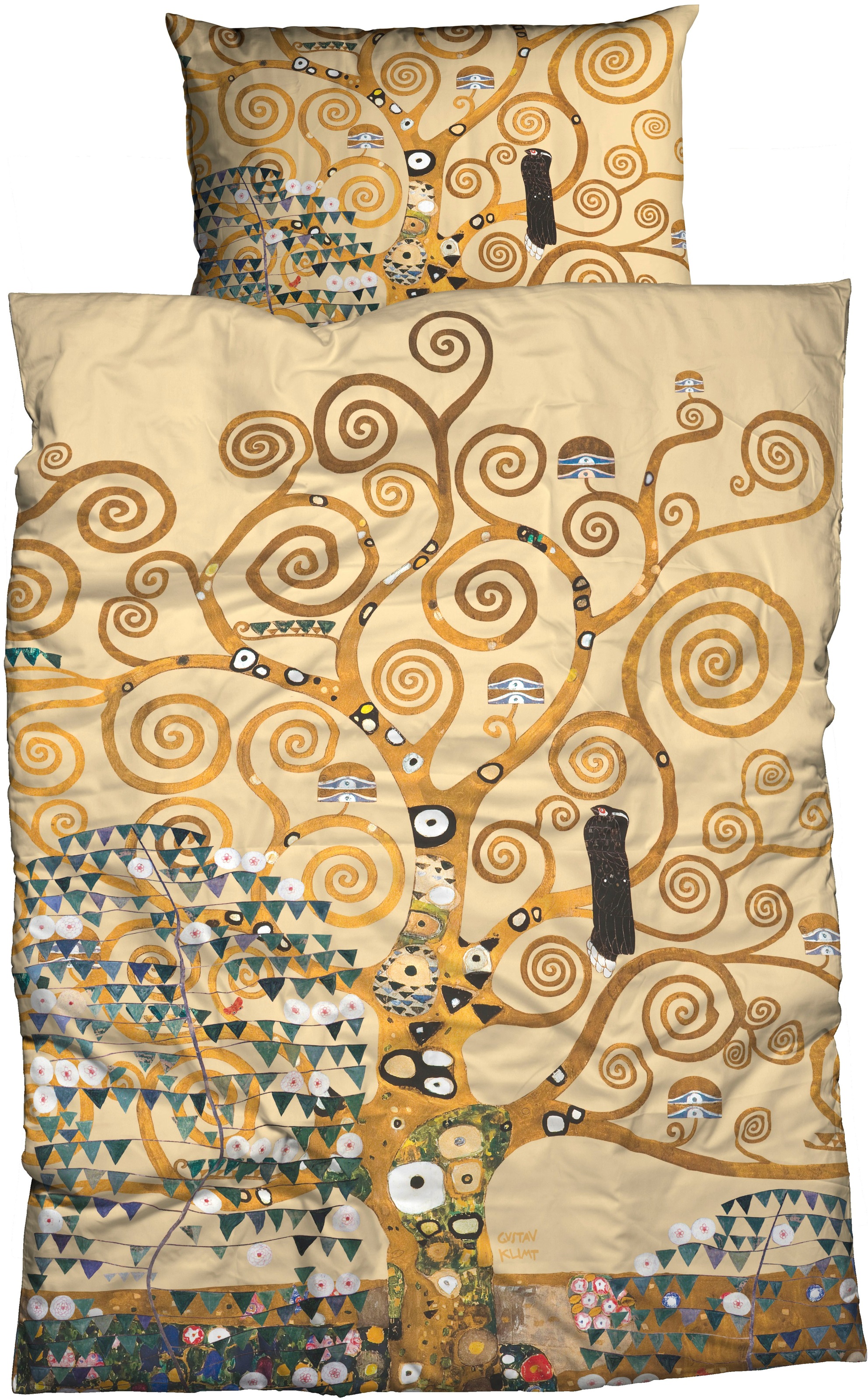 Image of Goebel Bettwäsche "Lebensbaum" 2 Stk. edles, elegantes Design