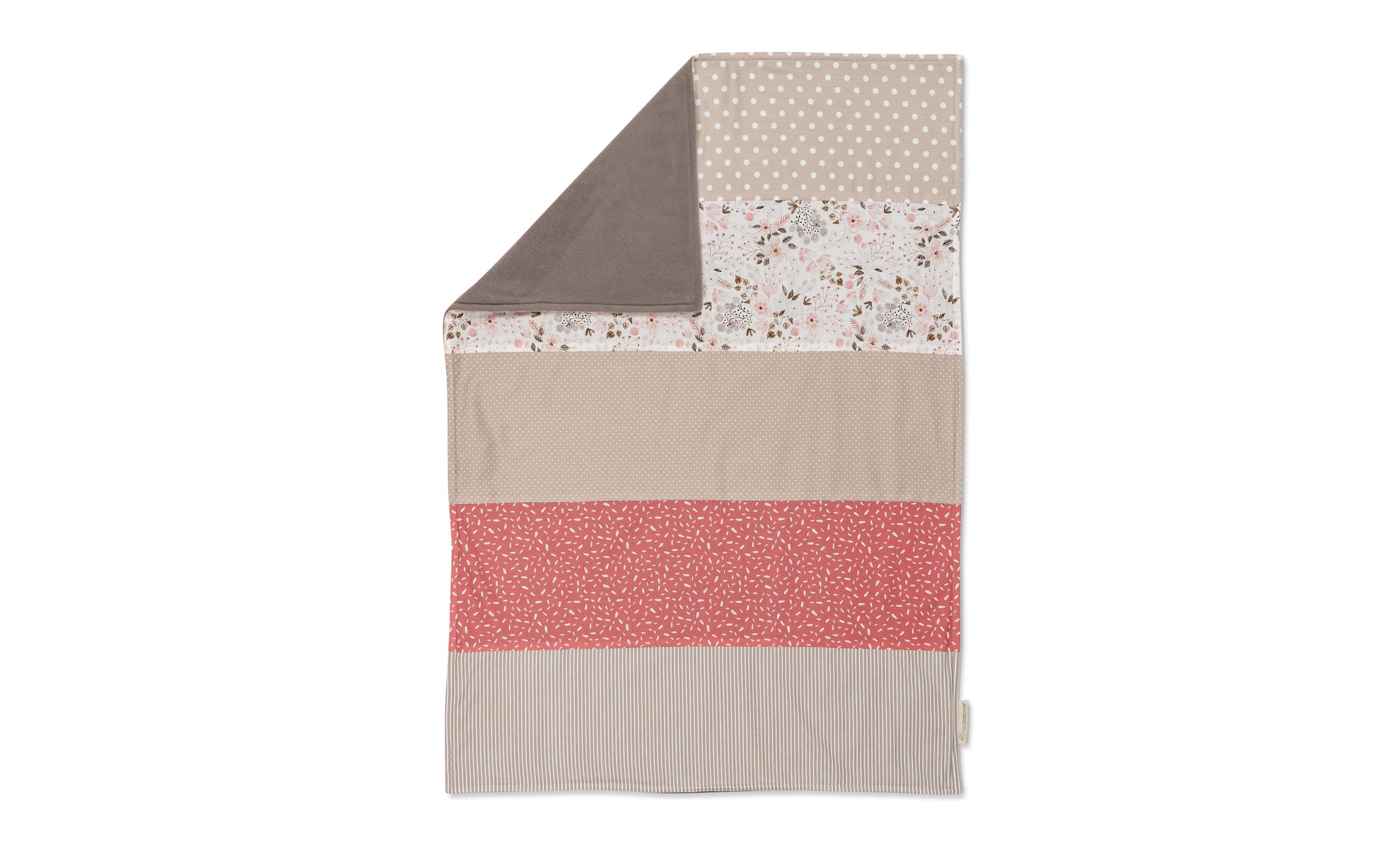 ULLENBOOM ® Wohndecke »Rosa Blüten 70 x 100 cm«