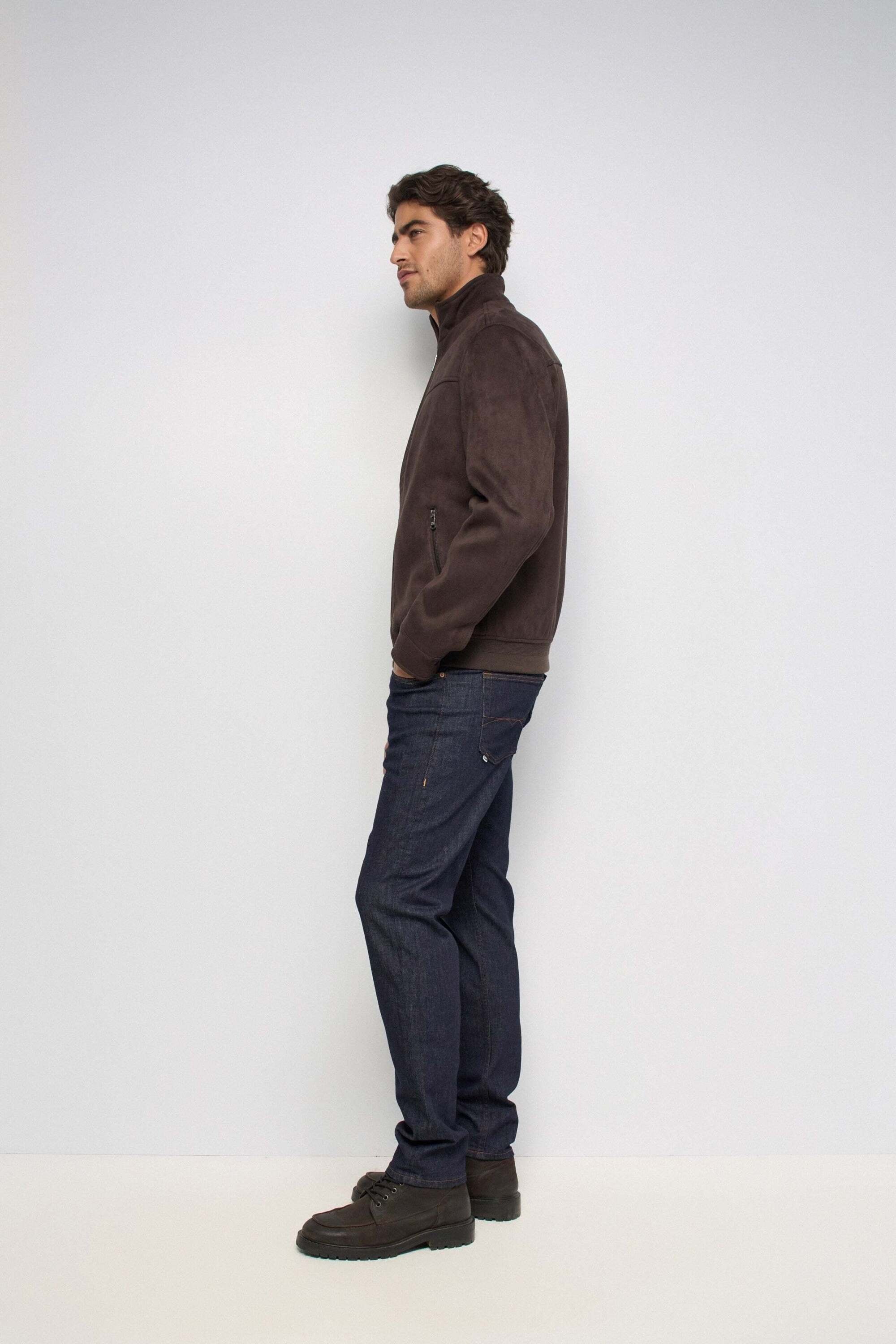 Salsa Veste en imitation cuir »Salsa Jeans Kunstlederjacke Faux Suede«