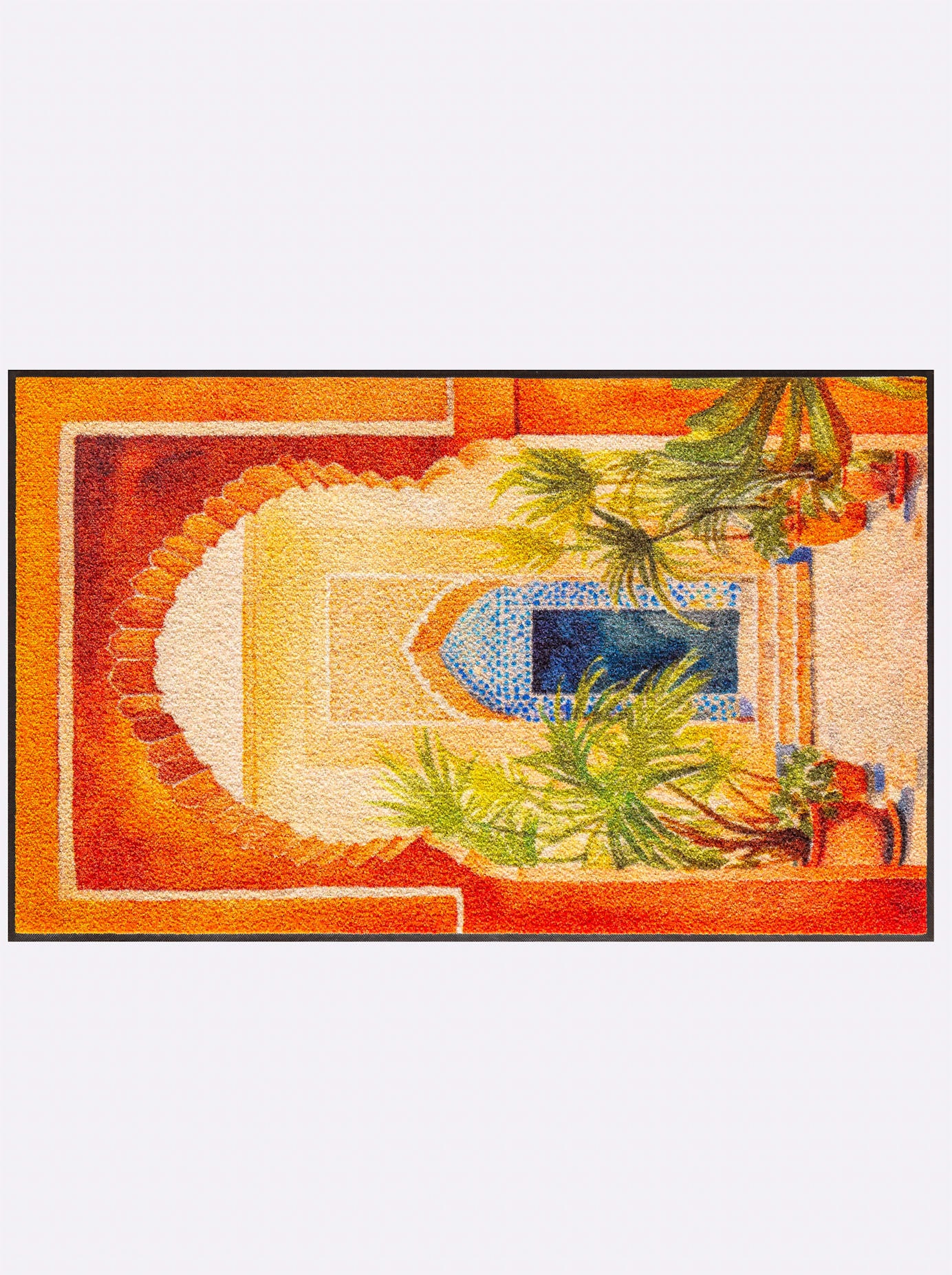   Fussmatte rechteckig 7 mm Höhe