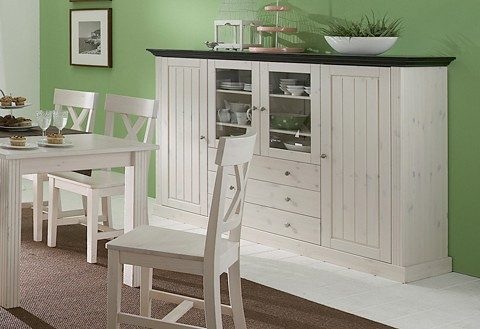 Image of Home affaire Highboard »Skanderborg«, Breite 186,5 cm, Höhe 123 cm bei Ackermann Versand Schweiz