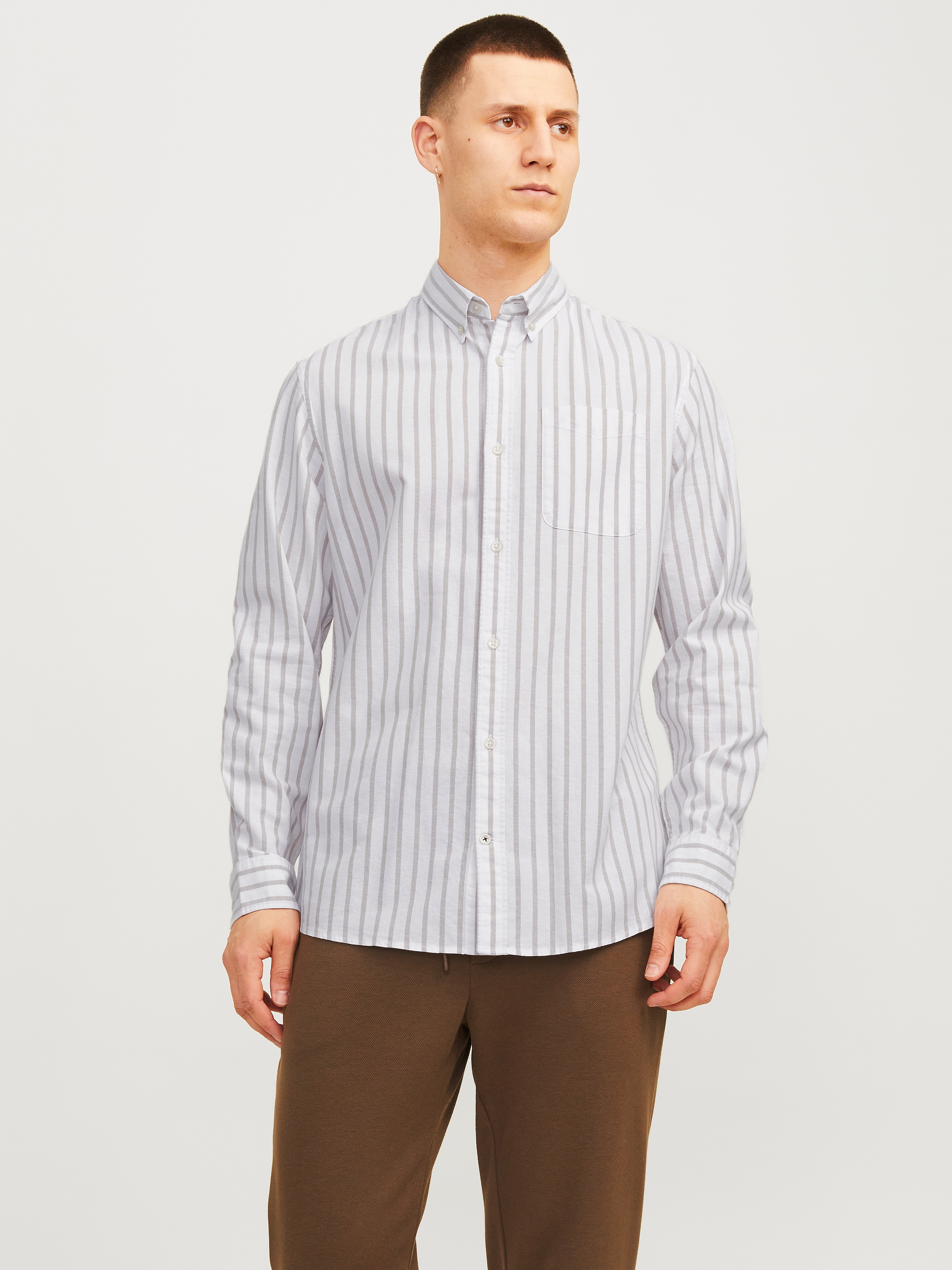 Jack & Jones Chemise à manches longues »JJEOXFORD SHIRT LS NOOS«