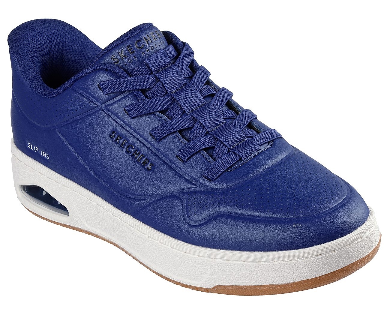 Image of Skechers Slip-On Sneaker "UNO CTL-UNO DURABUCK SLIP IN" Retro Sneaker, Slipper mit Luftkissendämpfung