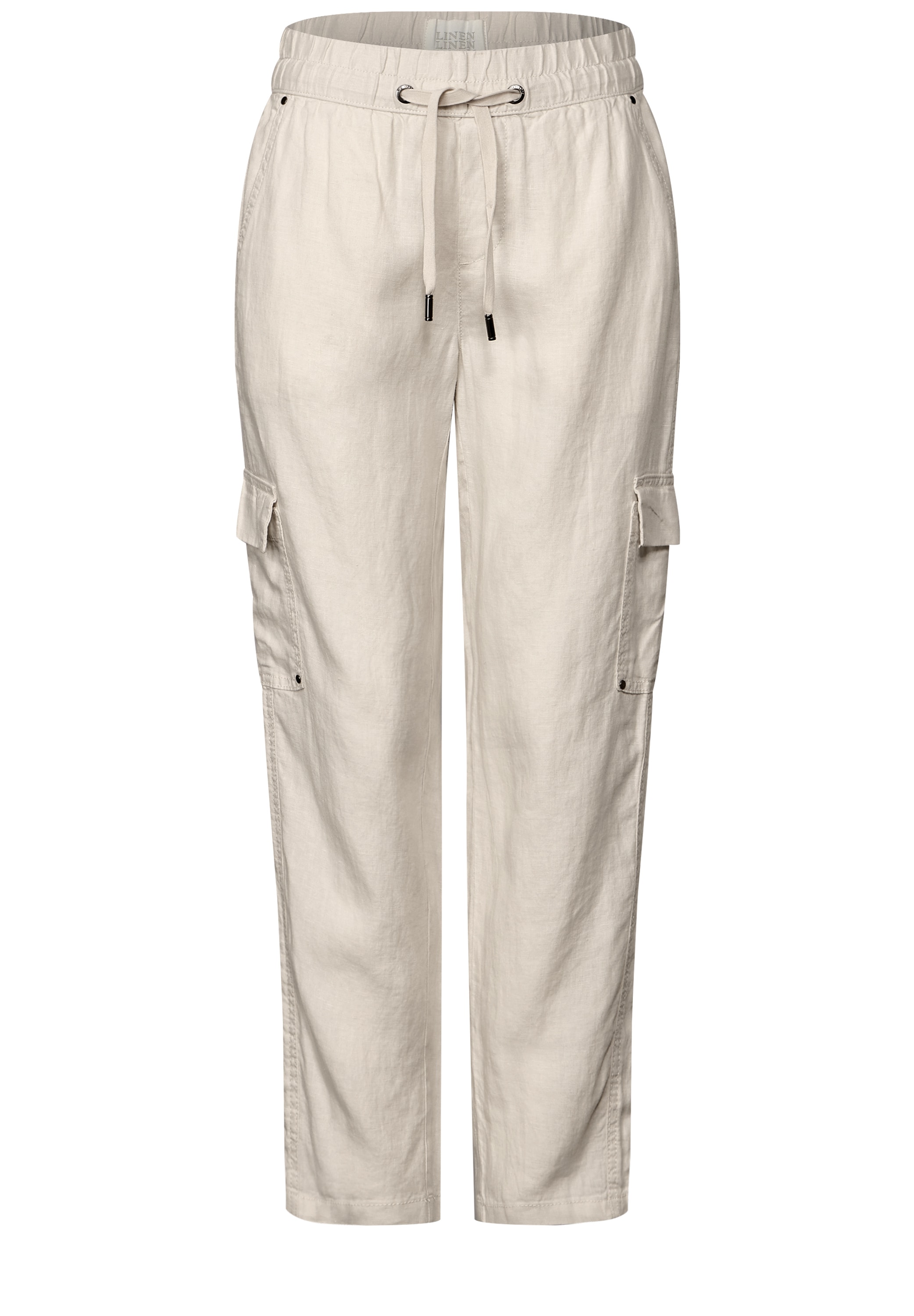 STREET ONE Leinenhose »Style BONNY«, im Cargo-Look