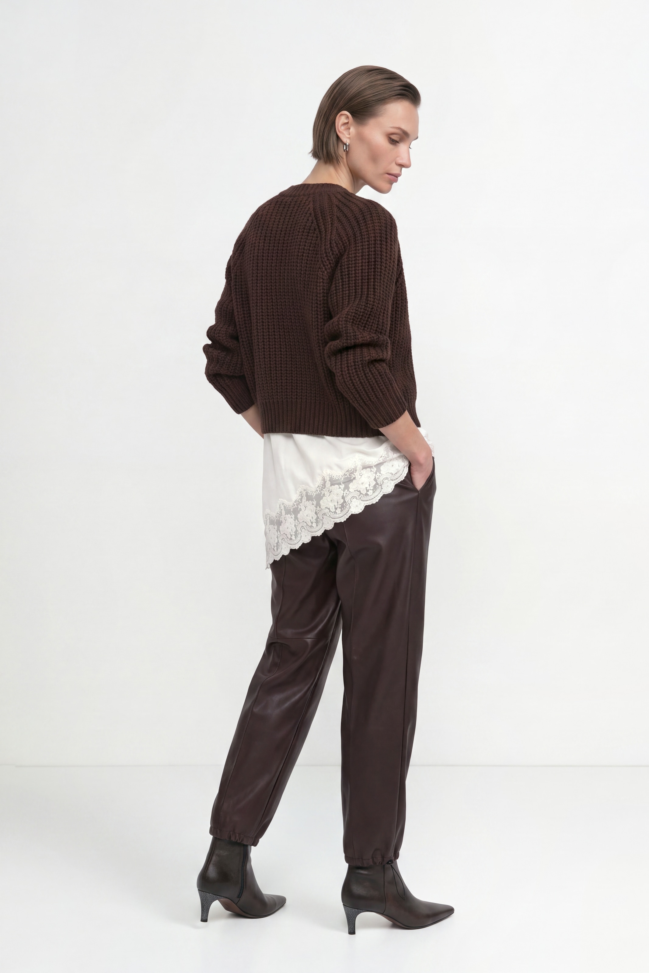 RICHROYAL Strickjacke mit Alpaka, Regular fit mit Rundhalsausschnitt