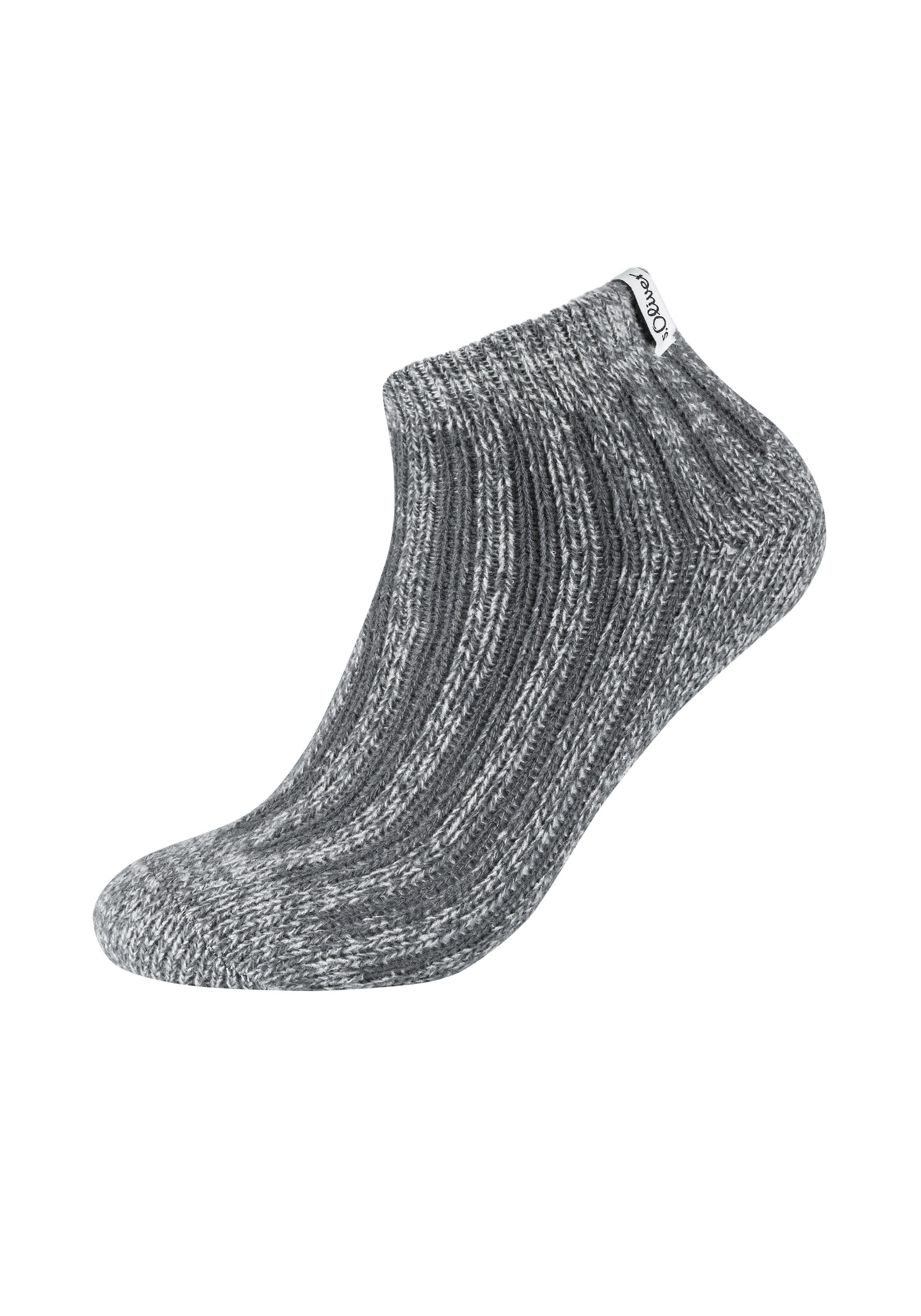 s.Oliver Chaussettes de baskets »warm & cozy« 4 Couple tlg. avec ceinture élastique