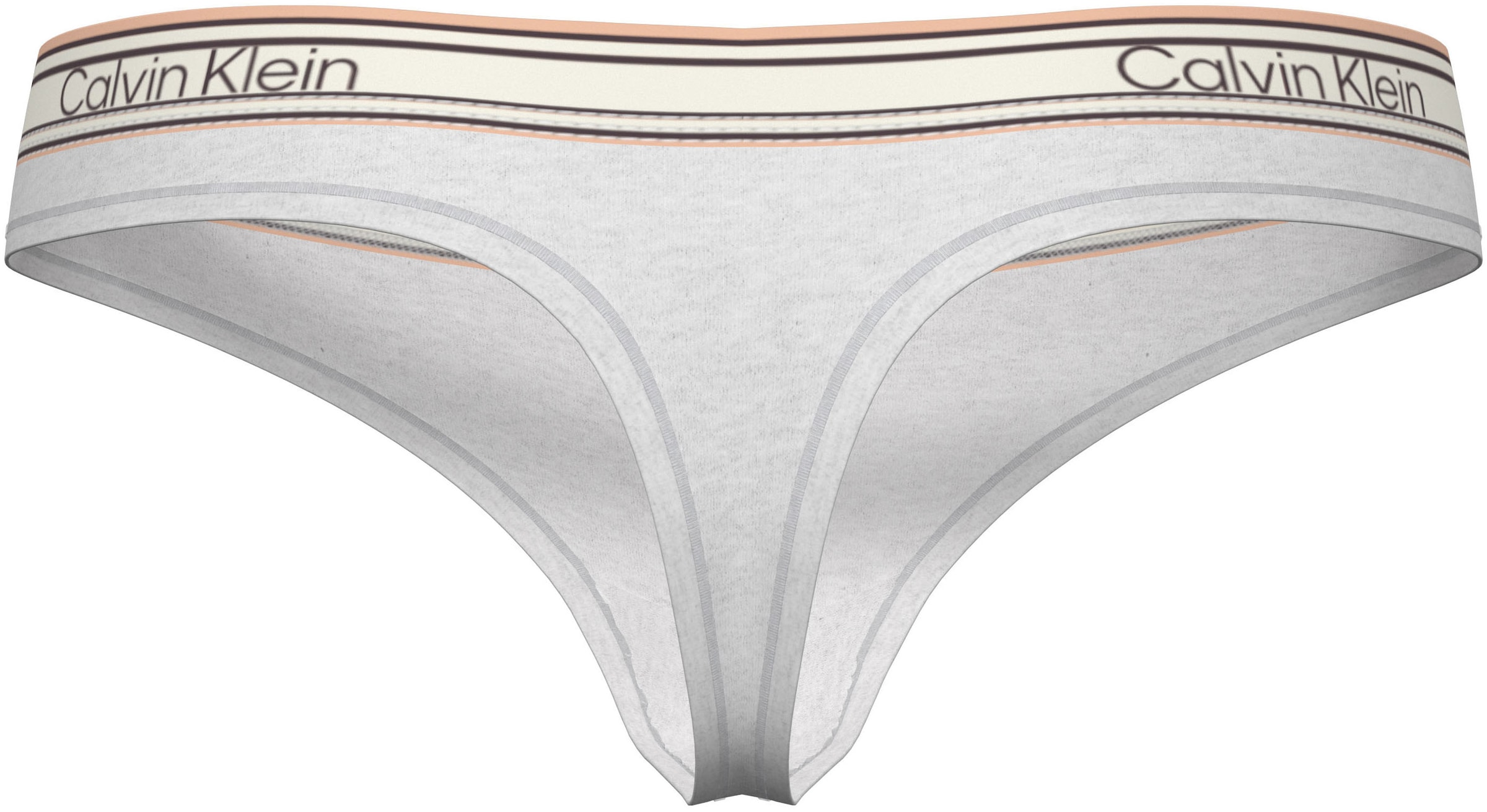 Calvin Klein Underwear Tanga coupe ajustée avec ceinture élastique
