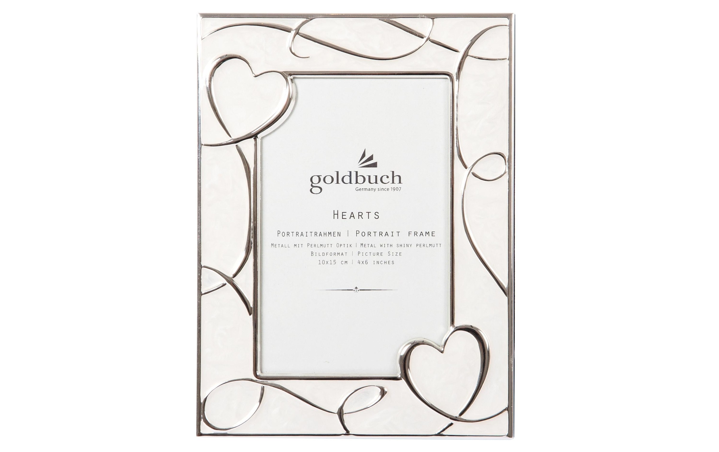 Image of Goldbuch Bilderrahmen "Hearts Silber,"