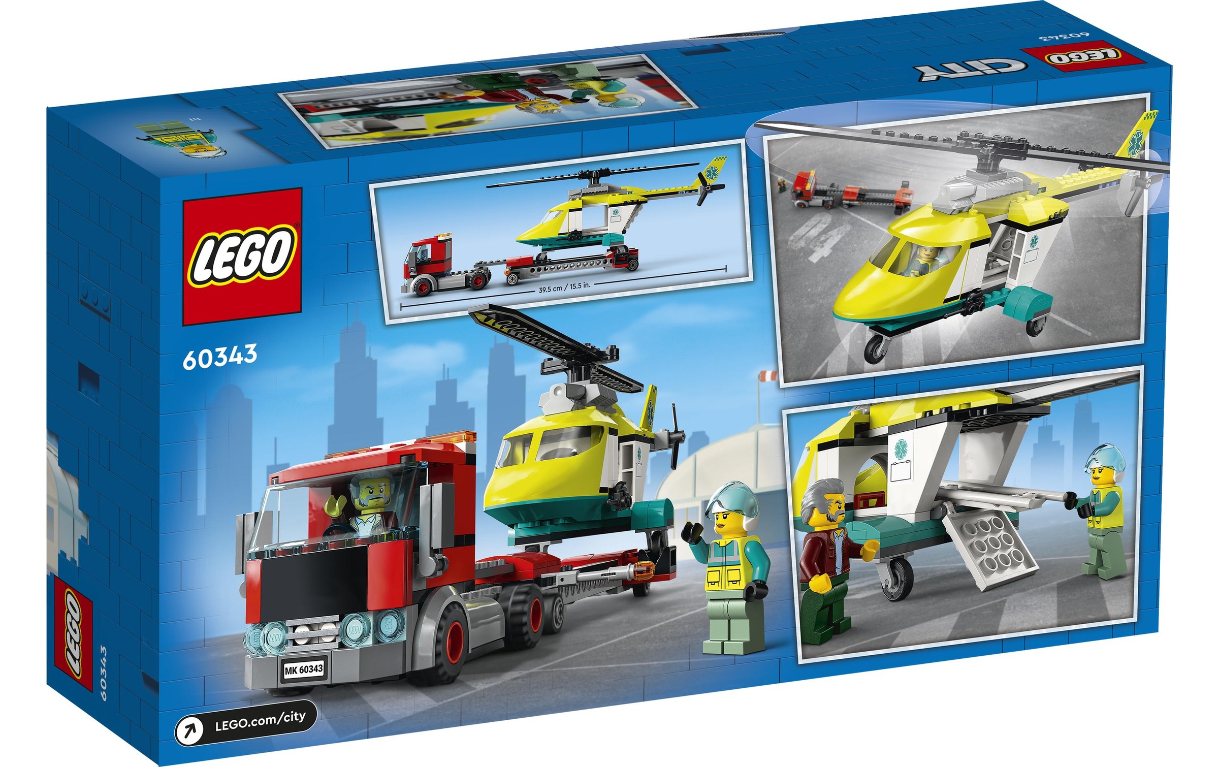 LEGO® Spielbausteine »Hubschrauber Transporter«, (215 St.)