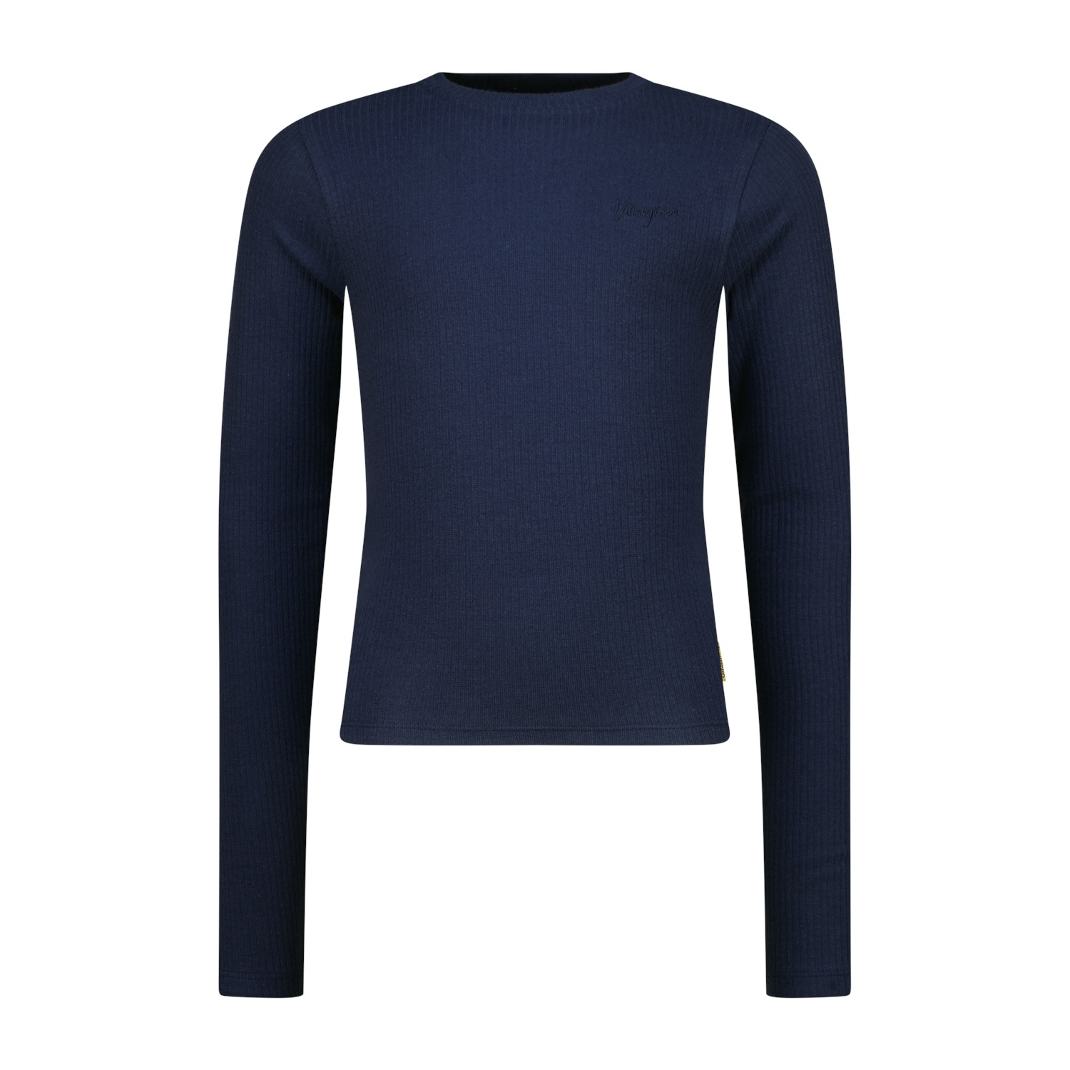 Vingino Langarmshirt in Rippoptik, unifarben