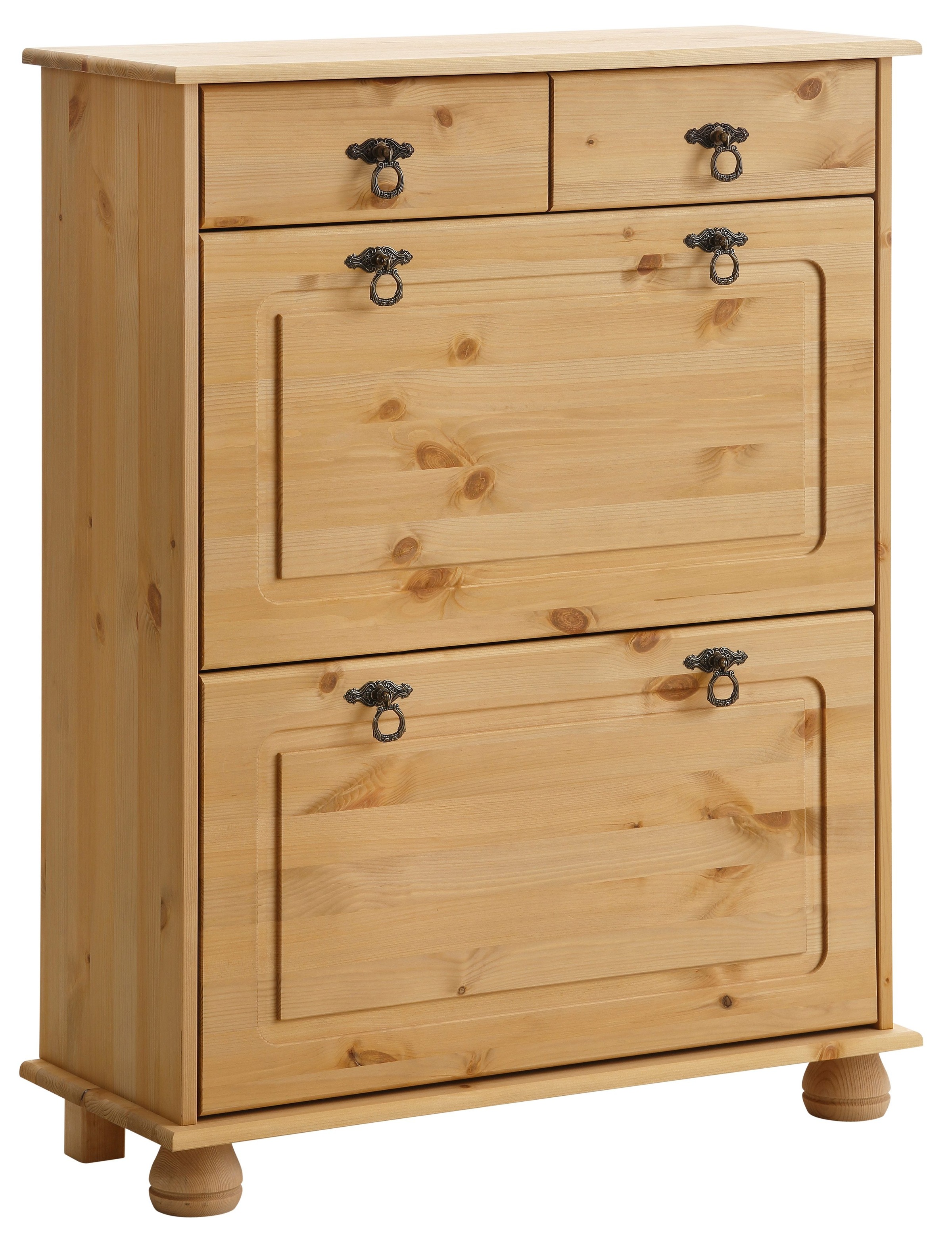 Image of GOODproduct Schuhkommode "Finca" aus massivem Kiefernholz, Höhe 100 cm