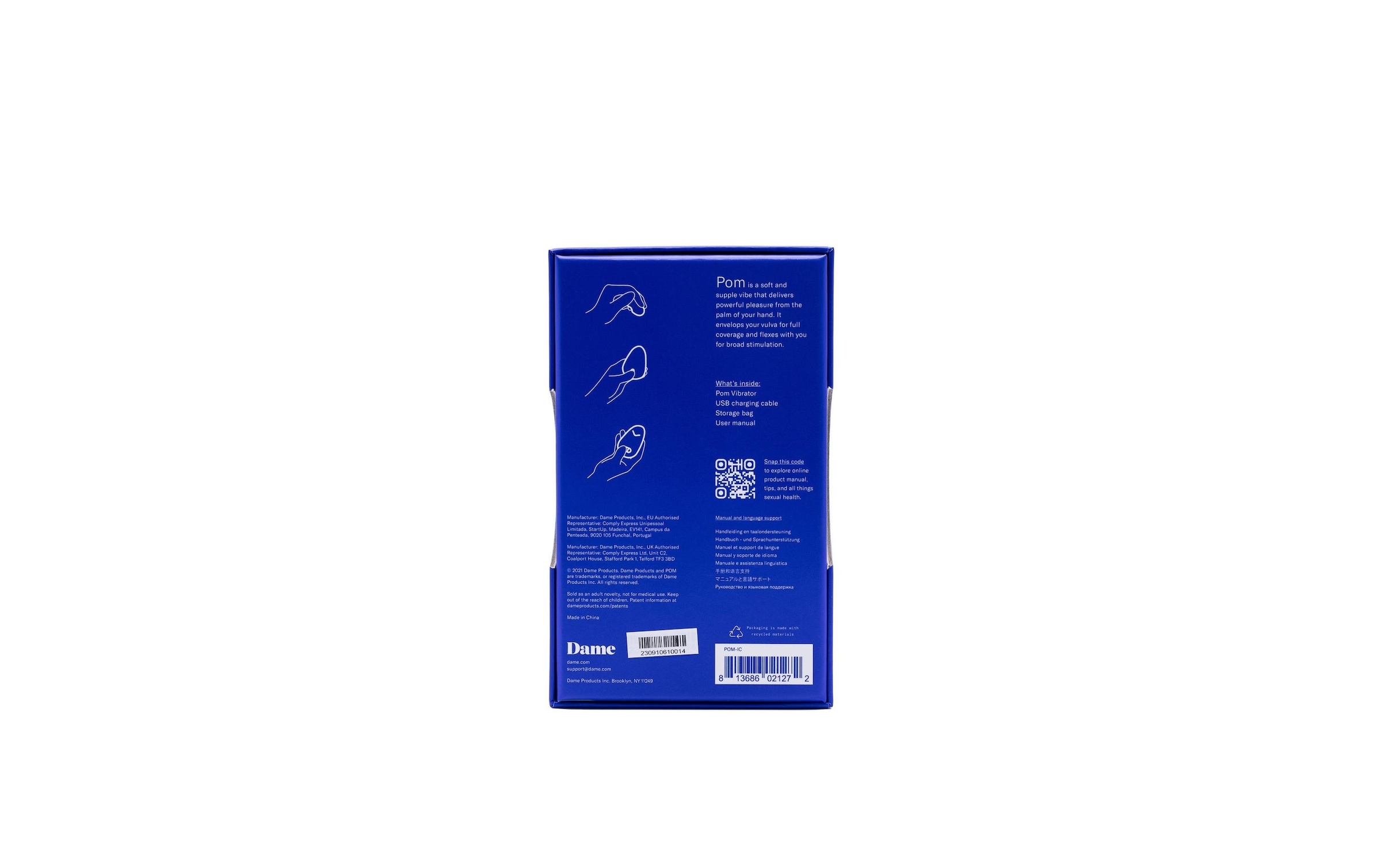   Vibrator »Dame Pom Flexible Ice«