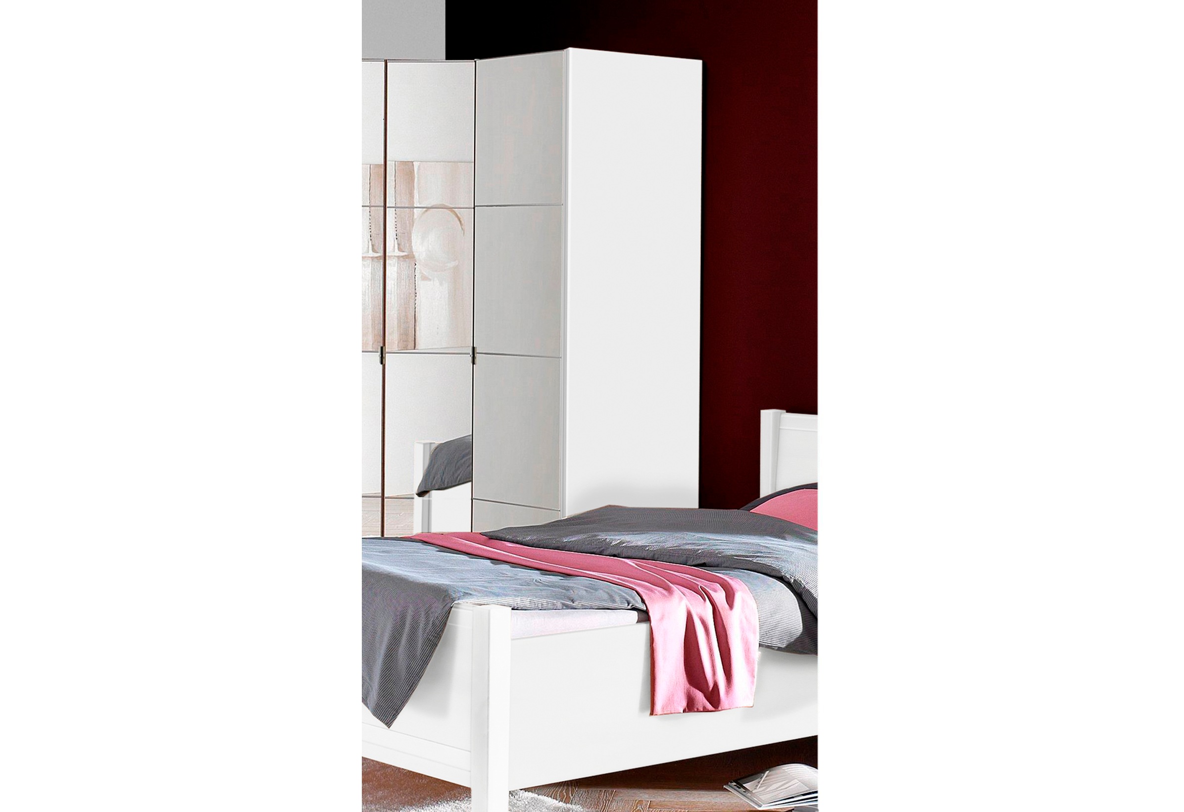 priess Kleiderschrank »Malaga«, mit Spiegelfront