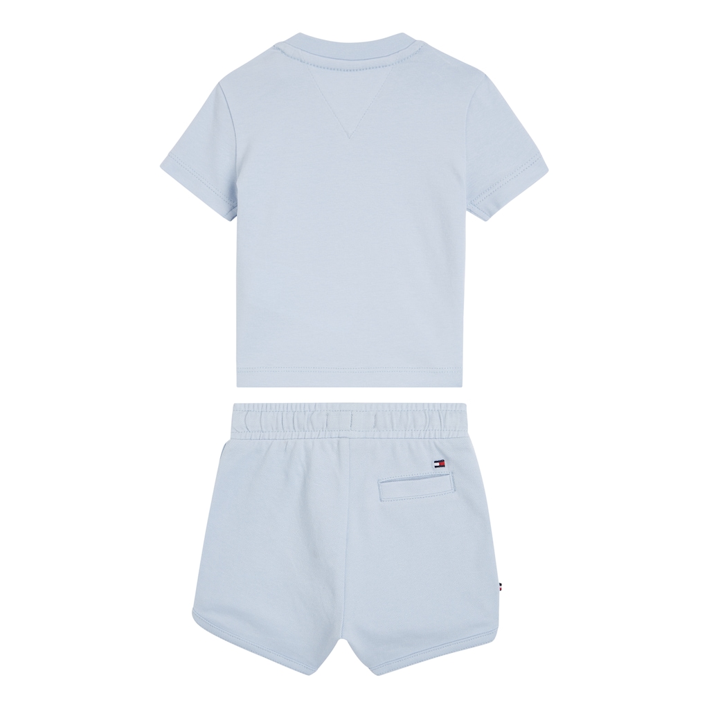 Tommy Hilfiger T-Shirt »BABY TH LOGO SHORT SET«, (Set, 2 tlg.), Baby bis 2 Jahre