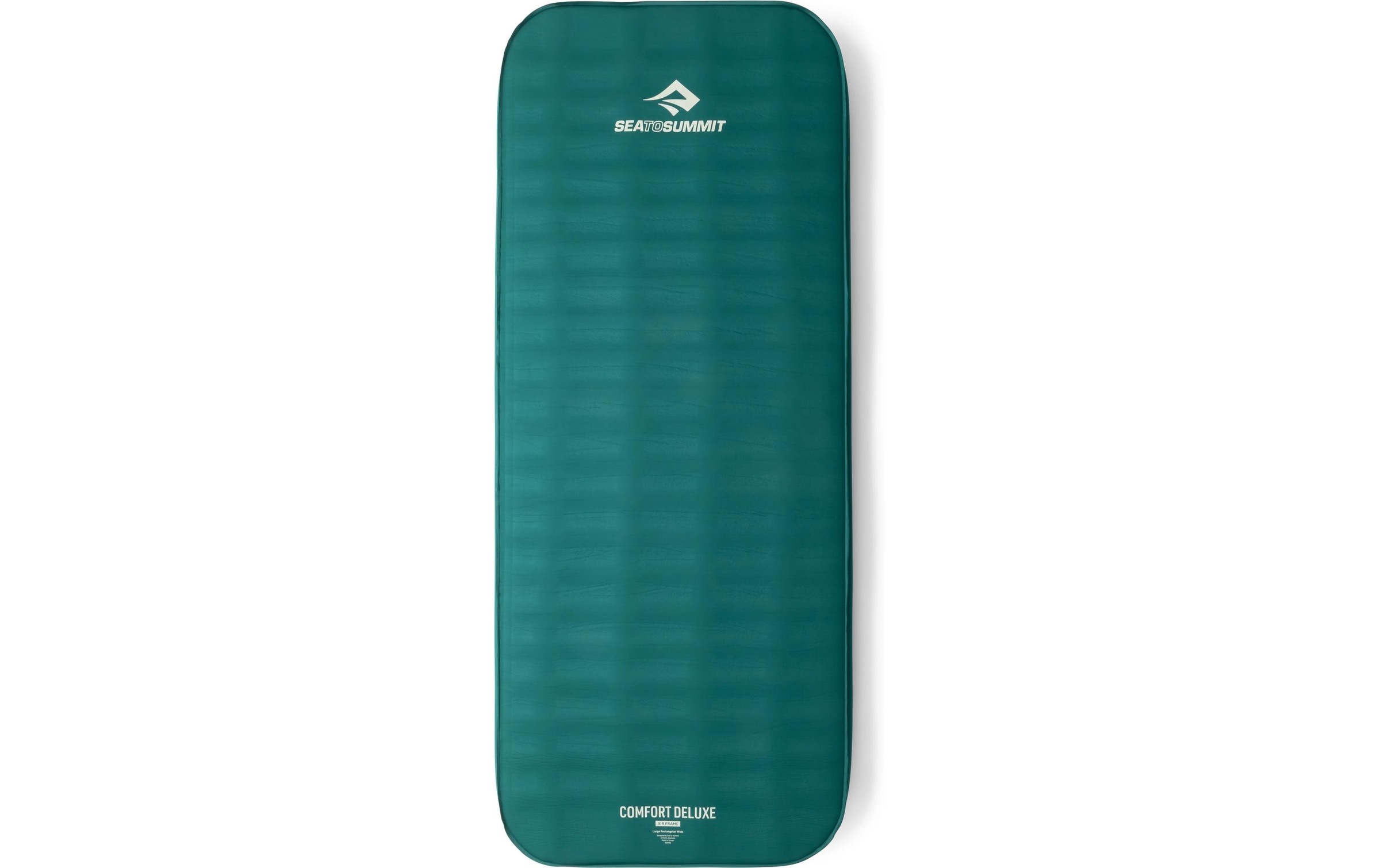 sea to summit Luftmatratze »Comfort Deluxe Mat Large Rectangular« Bequeme selbstaufblasende Isomatte, Rain Forest