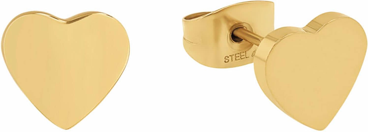 Image of Amor Paar Ohrstecker "Herzen"