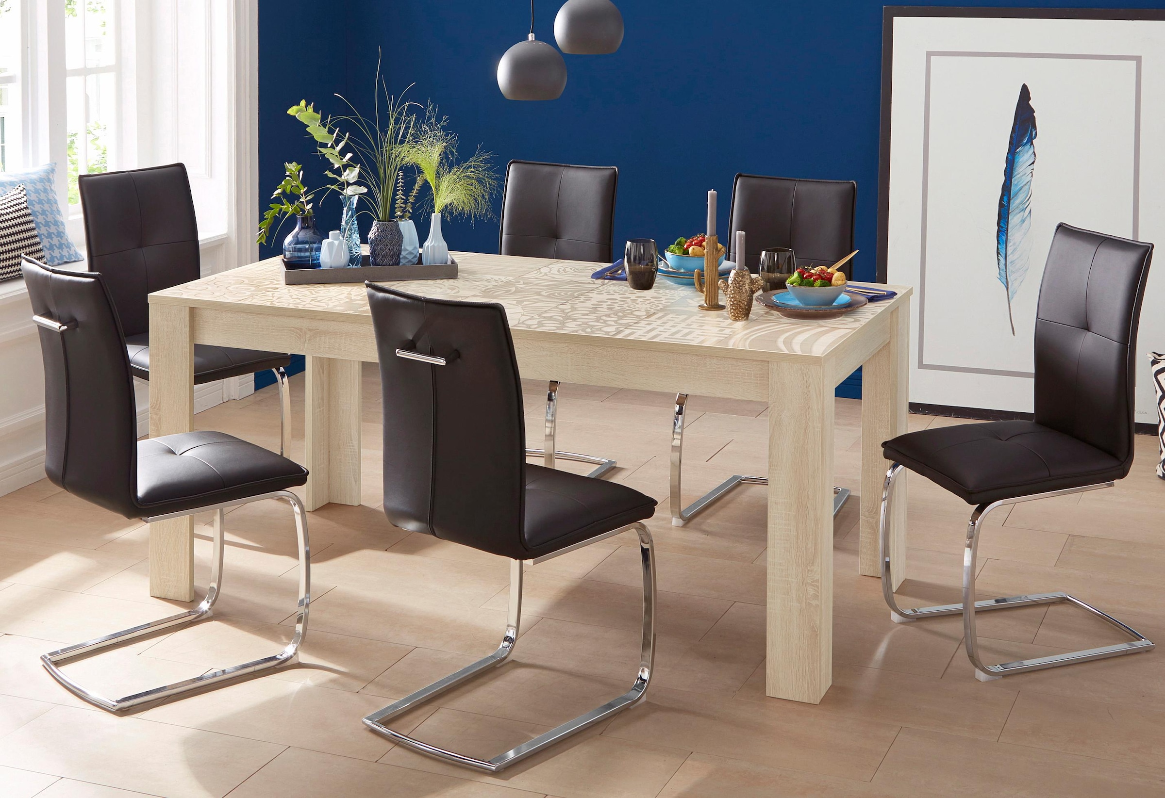 Home affaire Esstisch »Miro« Breite 137 - 185 cm