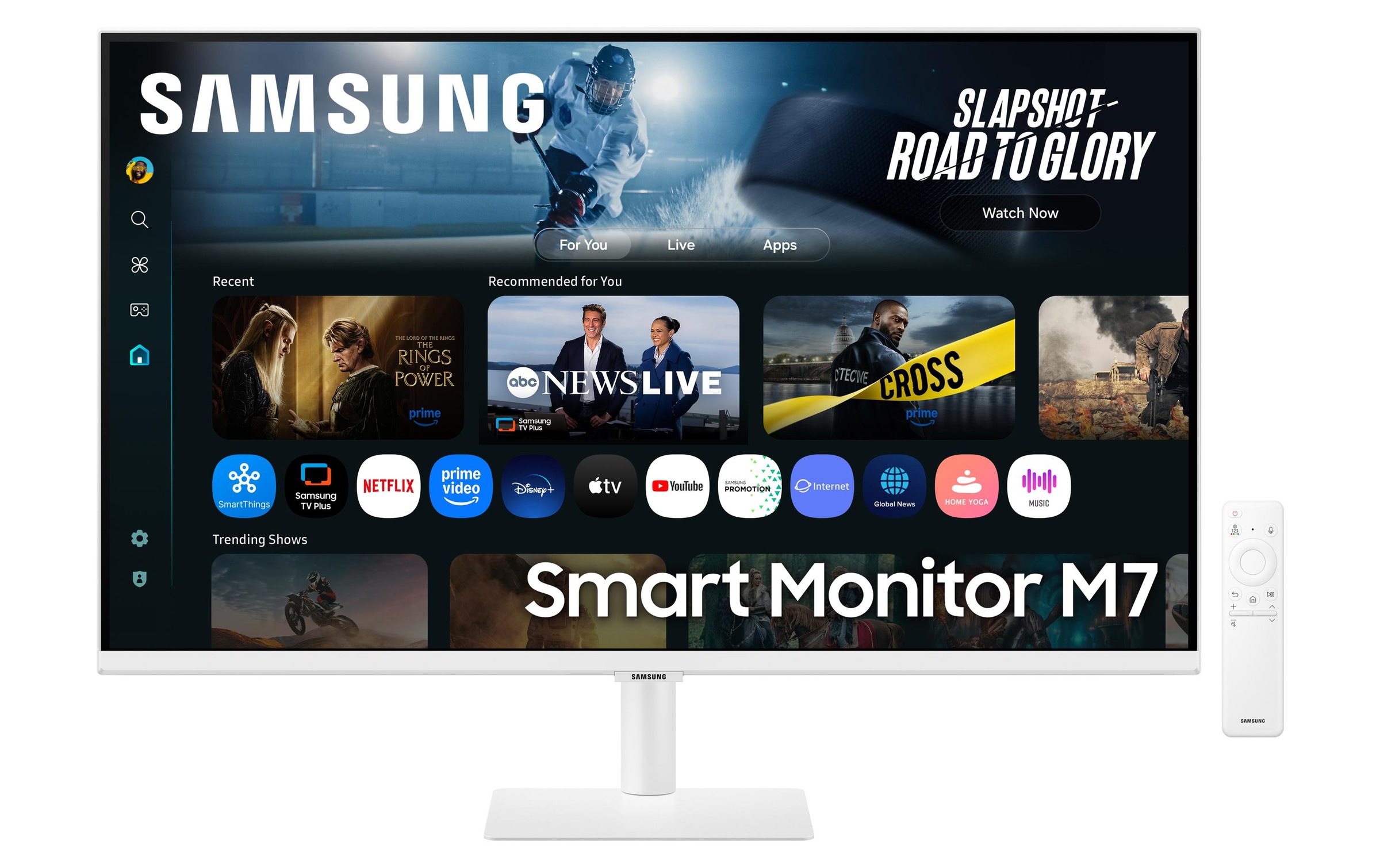 Samsung Smart Monitor »LS32FM703UUXEN«, 81,28 cm/32 Zoll, 4K Ultra HD, 60 Hz