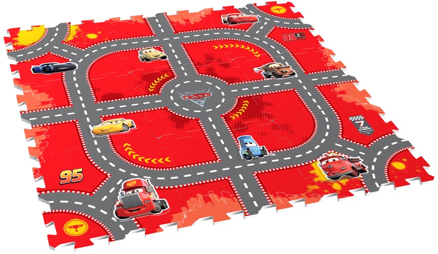 Image of Knorrtoys® Puzzle »Disney/Pixar Cars, Modular Race«, Puzzlematte, Bodenpuzzle bei Ackermann Versand Schweiz