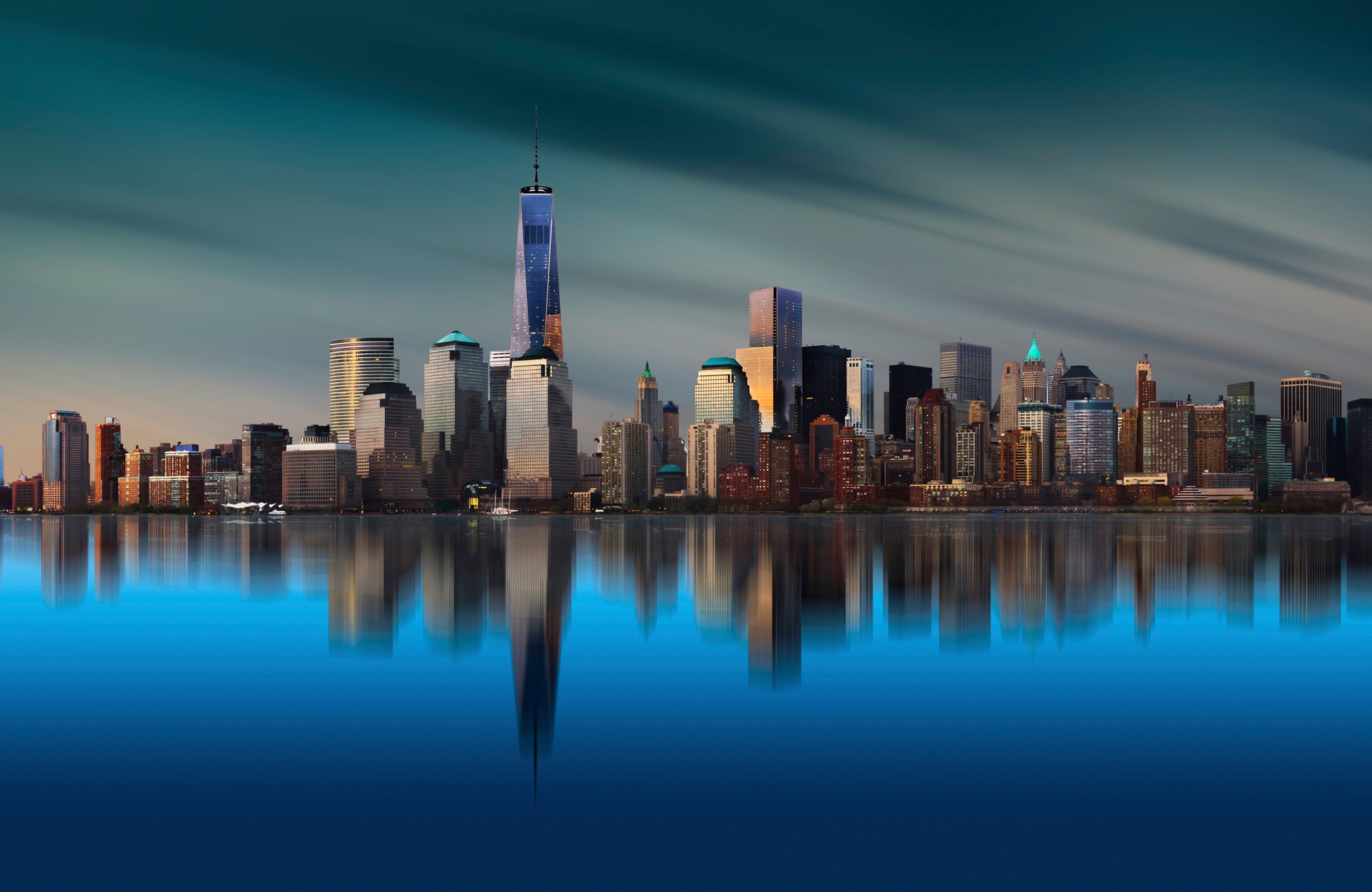 Image of Papermoon Fototapete »Photo-Art YI LIANG, NEW YORK WORLD TRADE CENTER 1«, Vliestapete, hochwertiger Digitaldruck, inklusive Kleister bei Ackermann Versand Schweiz