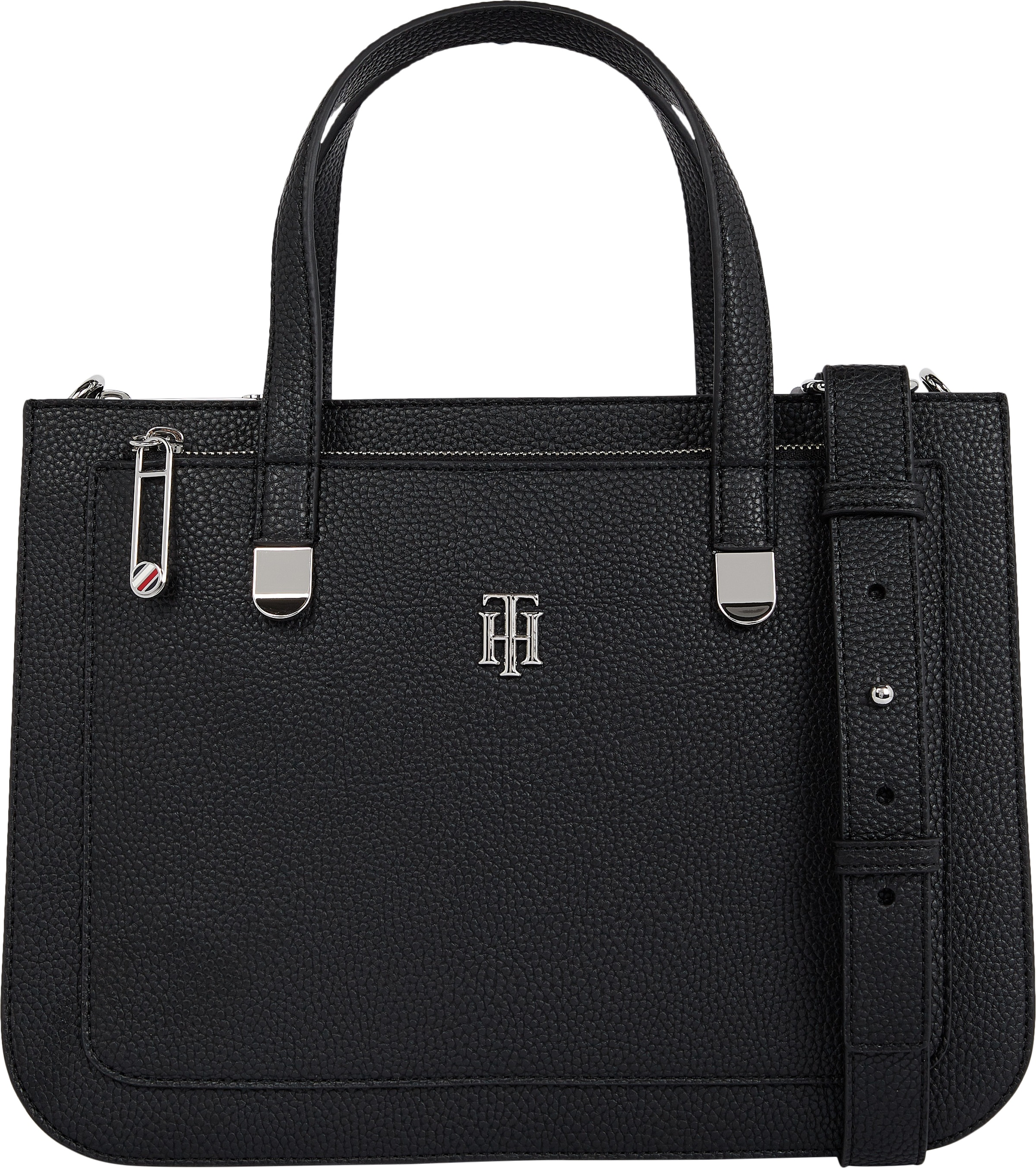 Image of Tommy Hilfiger Henkeltasche »TH ELEMENT SATCHEL«, mit Reissverschluss-Vortasche bei Ackermann Versand Schweiz