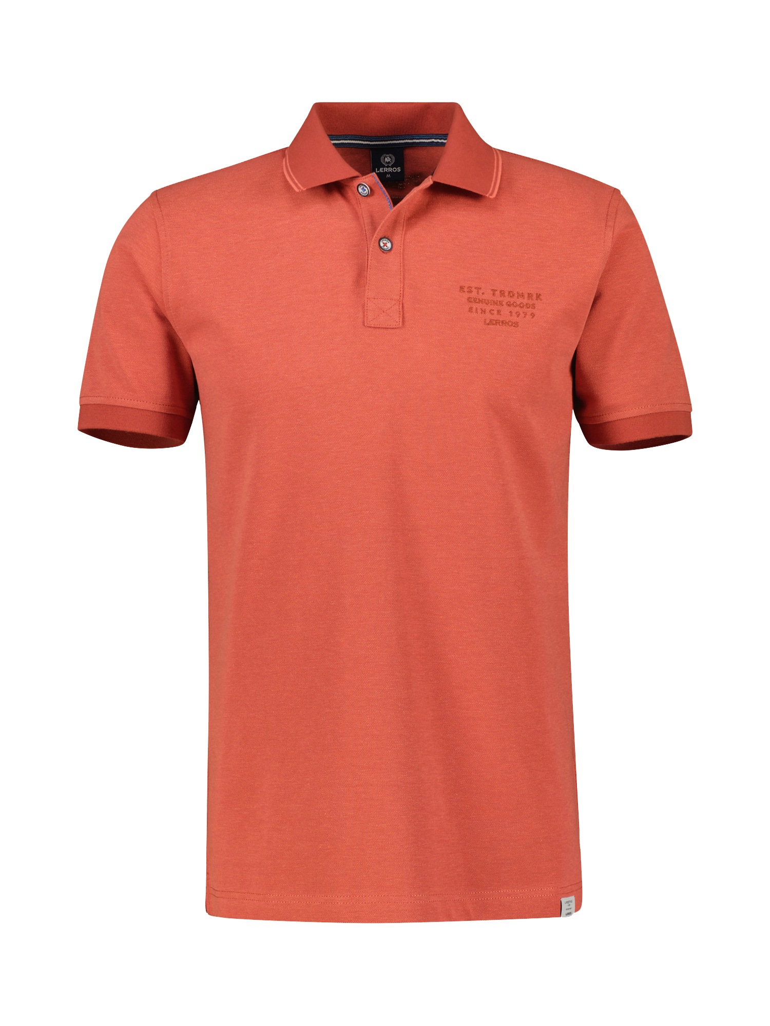 Image of LERROS Poloshirt "Poloshirt in Melange Optik"