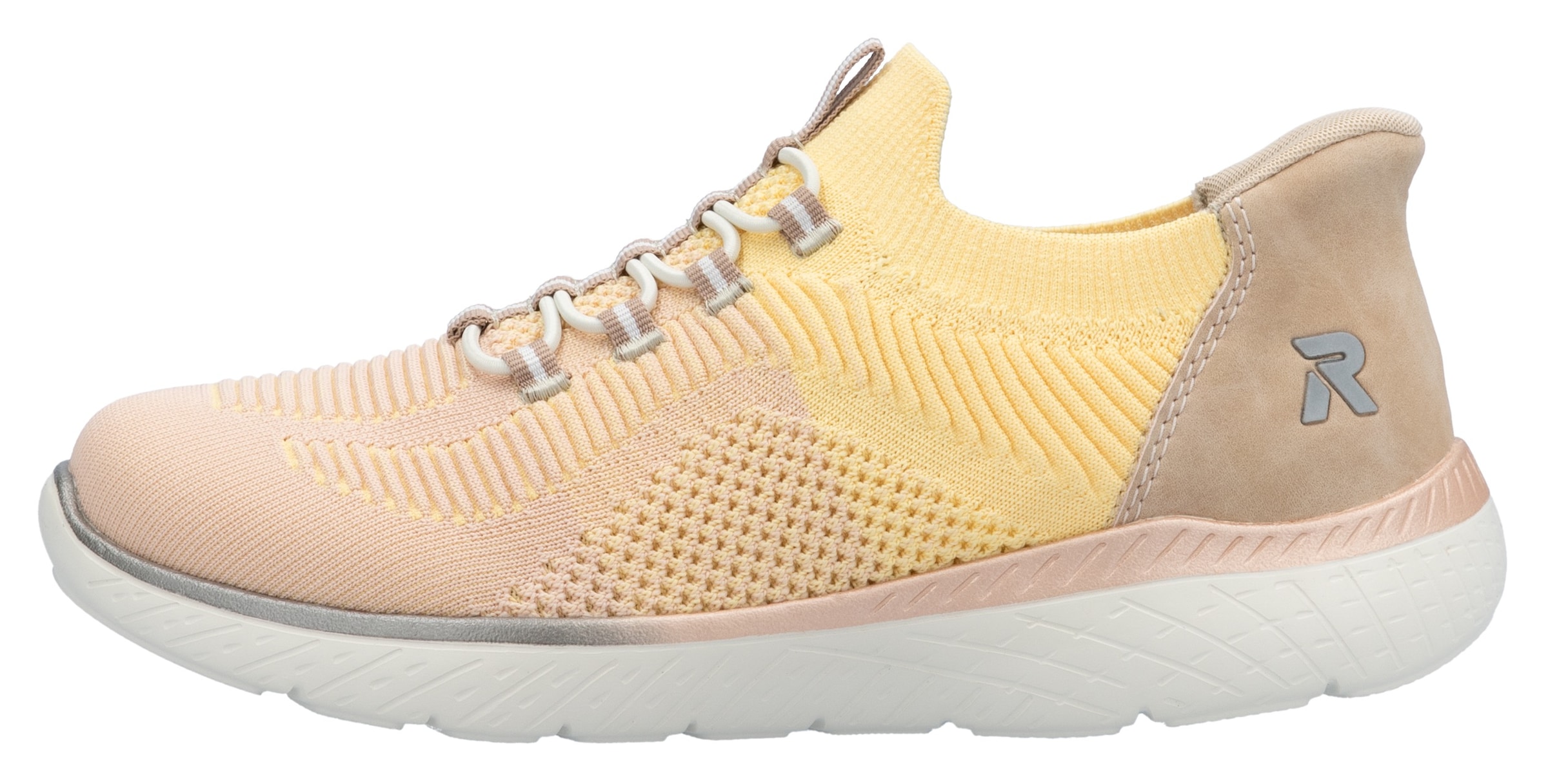 RIEKER Sport Slip-On Sneaker »Ready2GO«  , Halbschuh, Freizeitschuh, Slipper mit MemoSoft-Innensohle